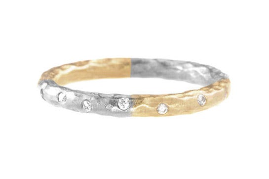 Mixed Metal Jewelry Silver Gold Rings Earrings Pamela Froman