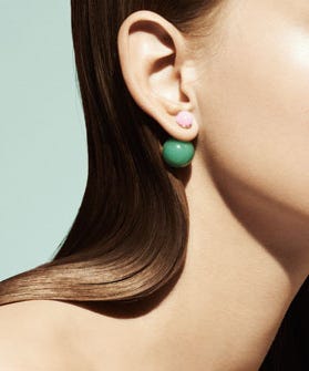 Dior Fall 2017 Jewelry Collection New Earring Styles Yes These New Earrings From Dior S Mise En Collection May Be Simple But Don T Fooled Bad Boys Make A Serious Statement