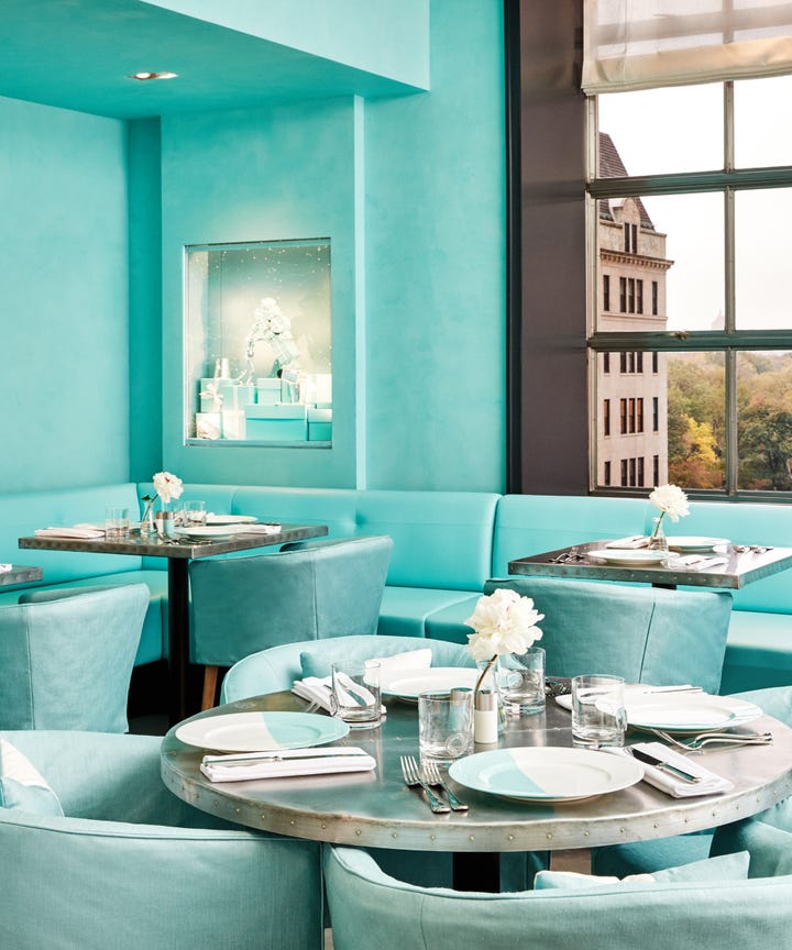 Tiffany Co Blue Box Cafe Fifth Avenue Flagship Tiffany Just Opened Its First Café So You Can Now Officially Eat Breakfast At S