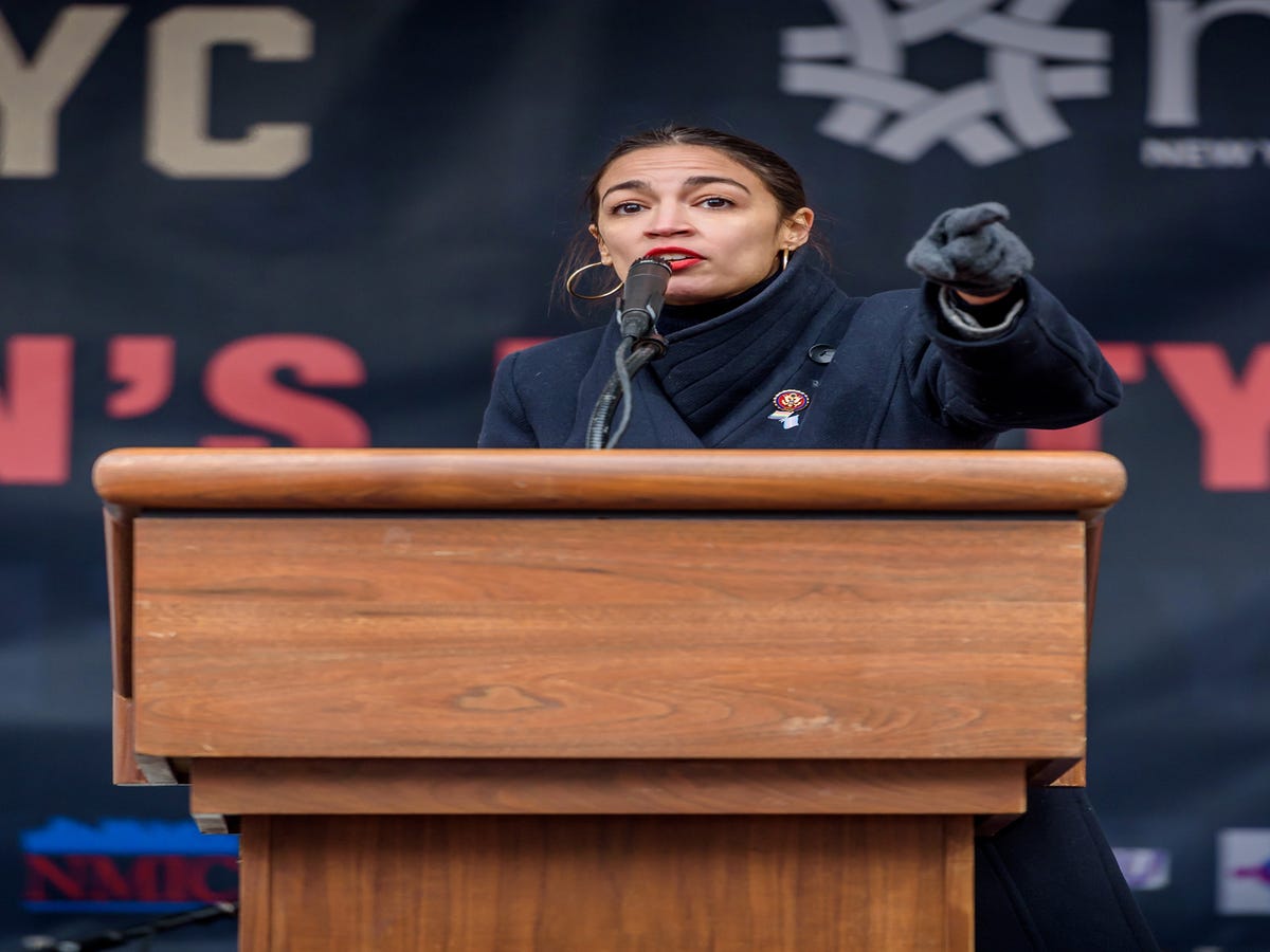 Alexandria Ocasio-Cortez Spoke Up For Intersectional Feminism At The Women's March