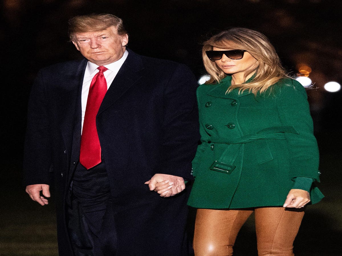 A Funny Thing Happened When Melania Trump Got Dressed Yesterday