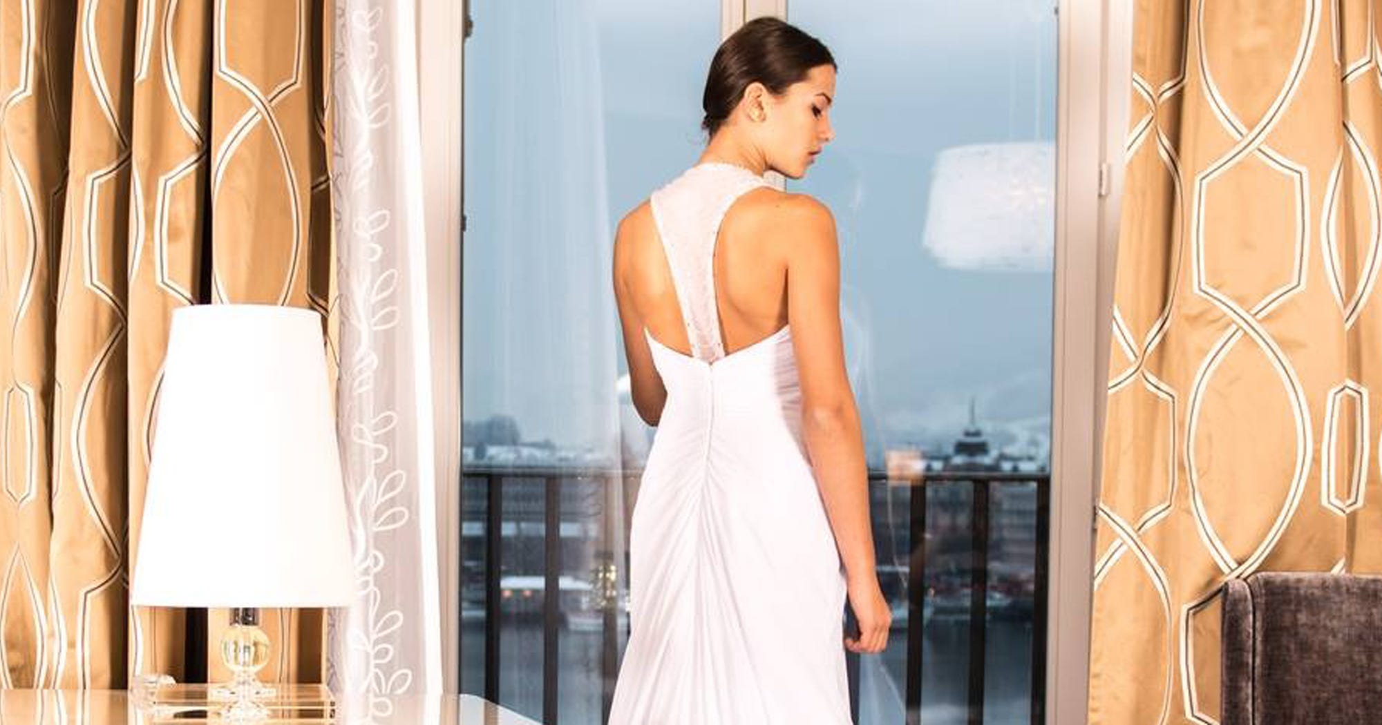 American Airlines Bride Lawsuit Wedding Dress Wine Ruin