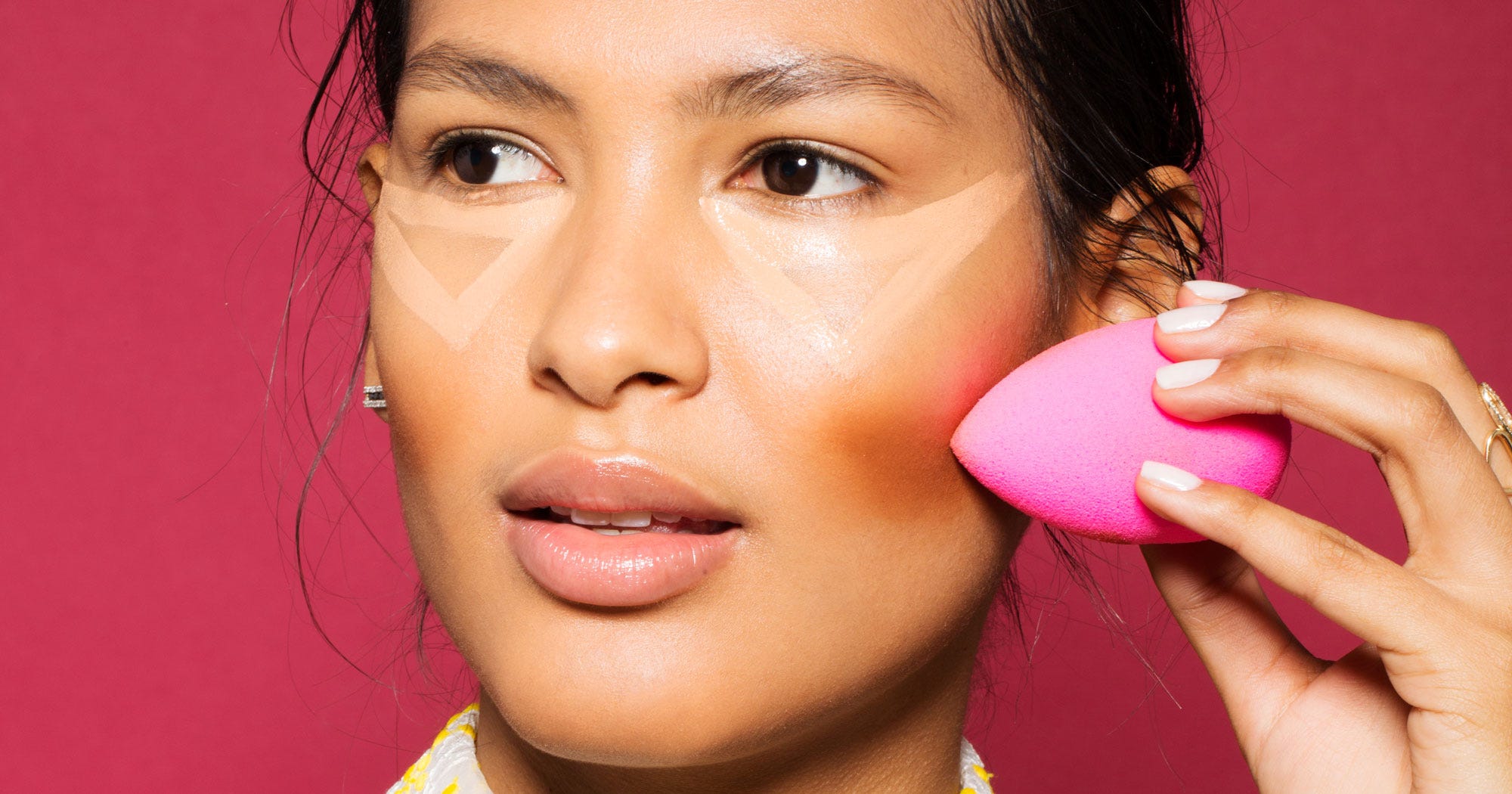 New Colorful Silicone Makeup Sponges Violet Voss