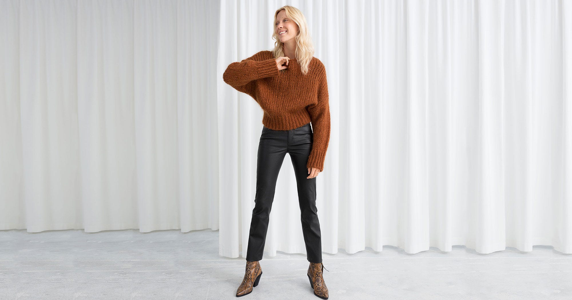 Leather Pants Trend Spring 2019, Vegan & Genuine Option
