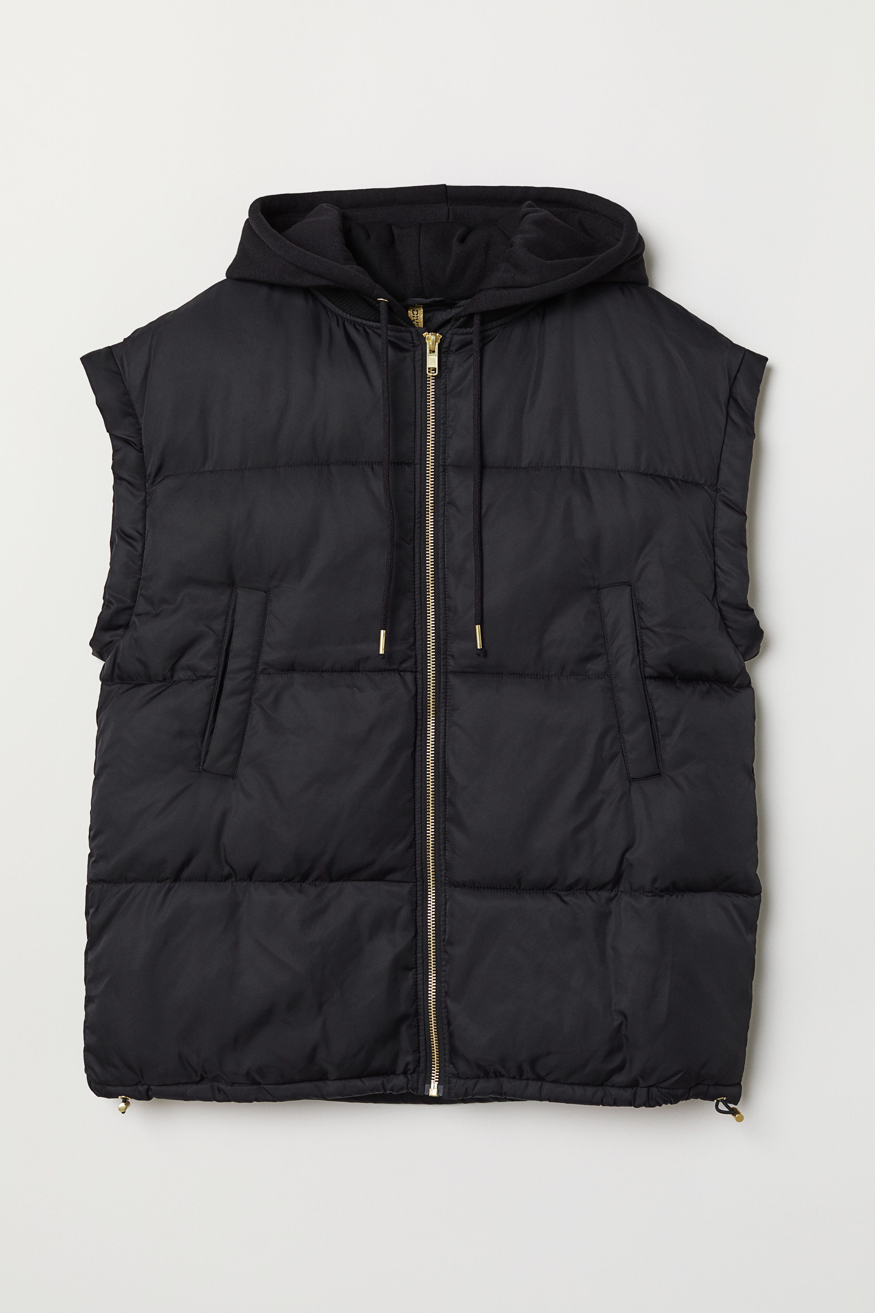 H&M + Oversized Vest with Hood