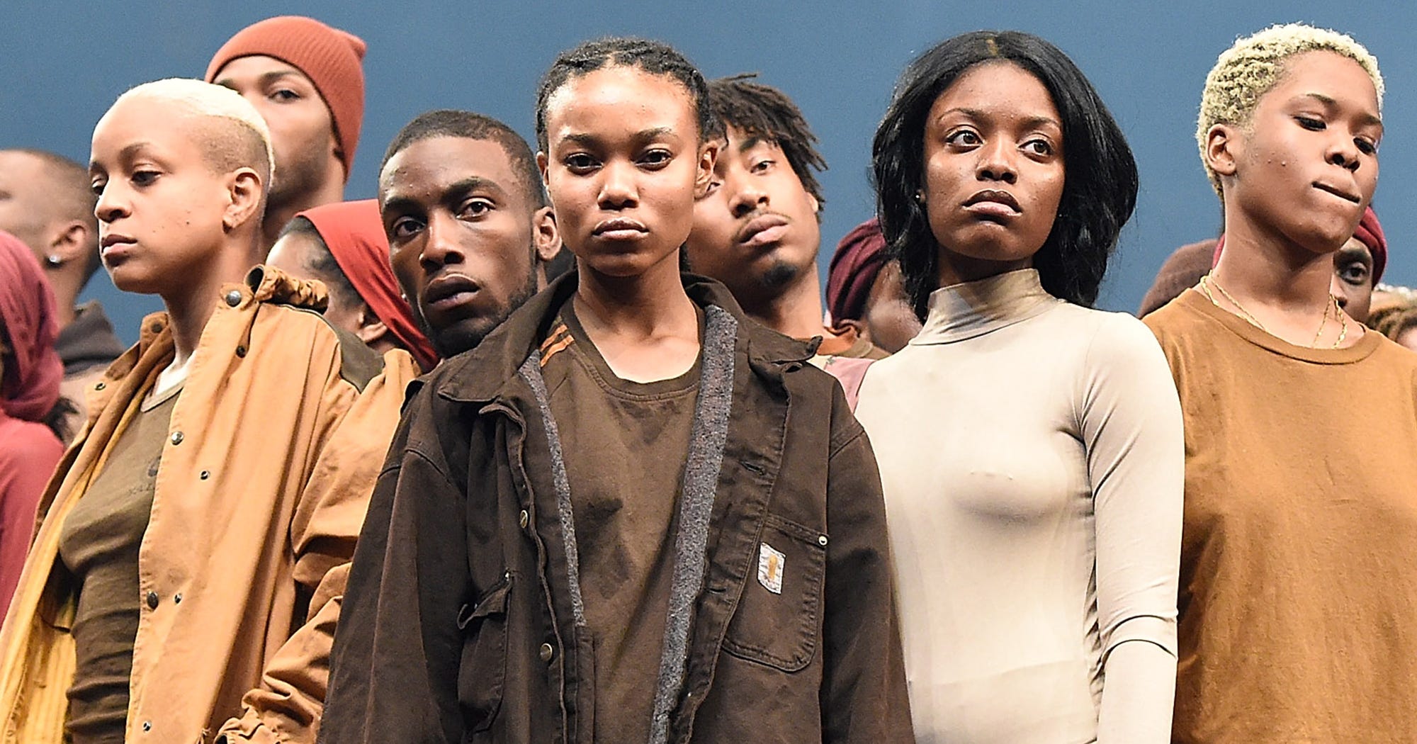 Kanye West Multiracial Models Casting Call Yeezy Show