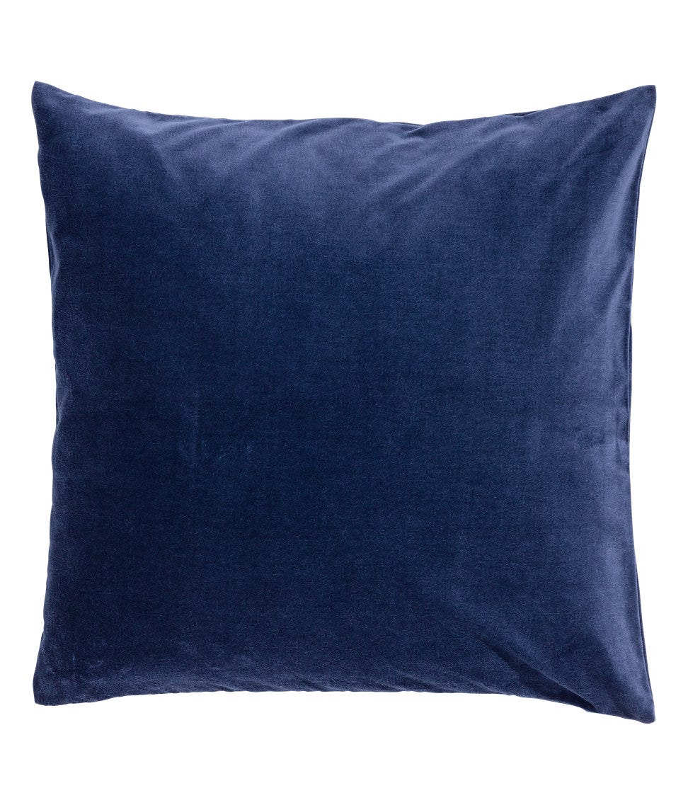 H&M + Velvet Cushion Cover