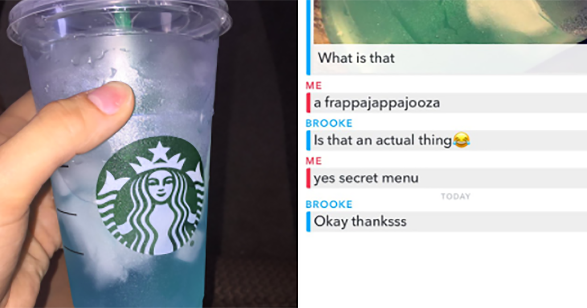 Teens Fake Starbucks Drink Trick Snapchat Viral Tweet