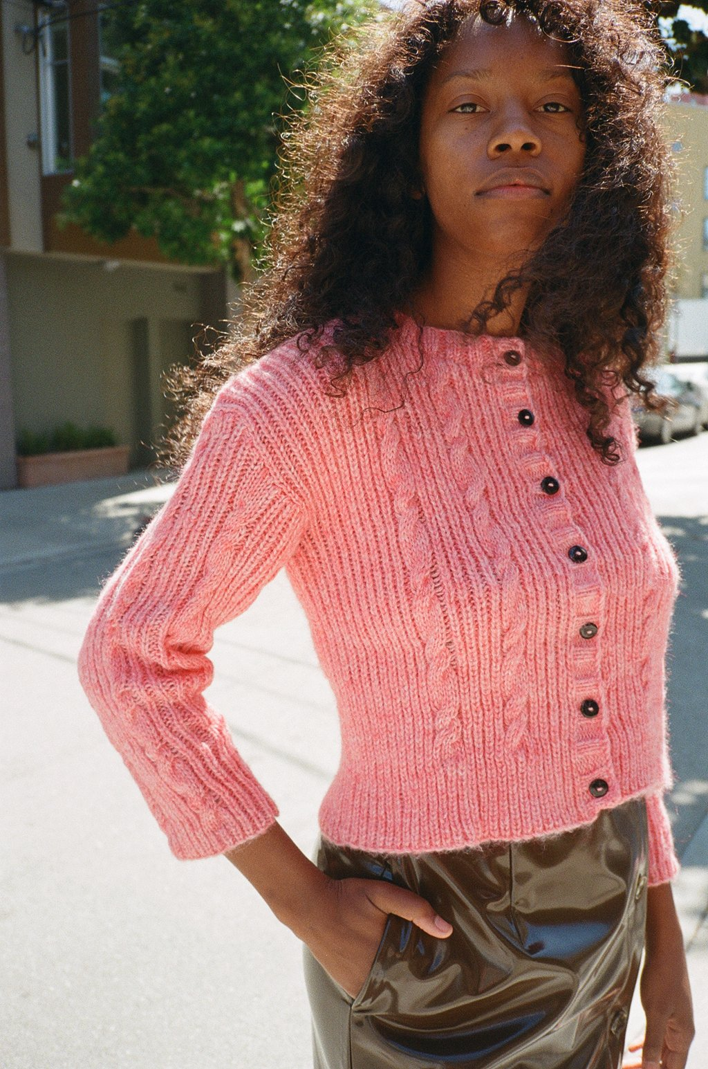 cantateカンタータ Long Hair Mohair Cardigan cantateカンタータ Long