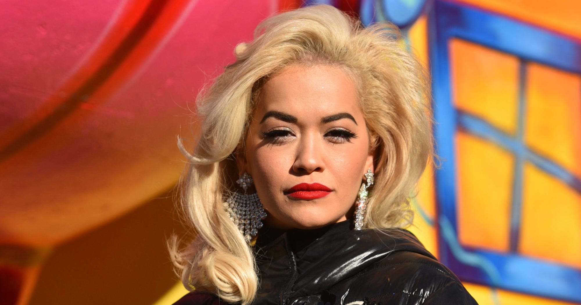 Rita Ora Lip Syncing Macy's Thanksgiving Day Parade