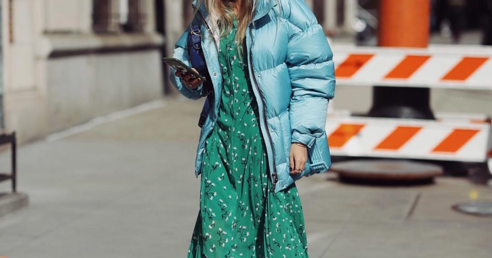 kitri green gingham dress