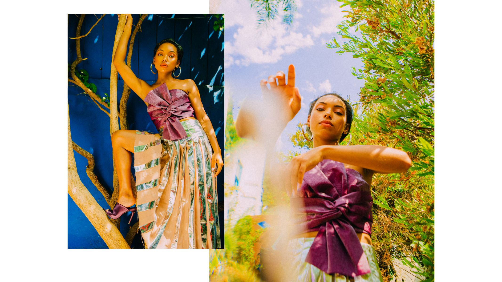 How Fashion & Race Shaped Logan Browning Style Identity