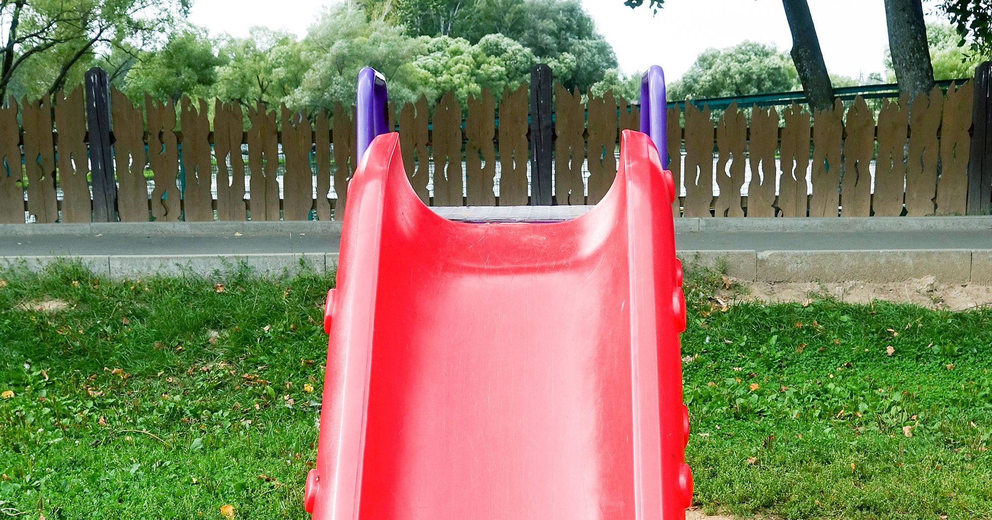 Second Degree Thermal Burn From Plastic Slide Warning