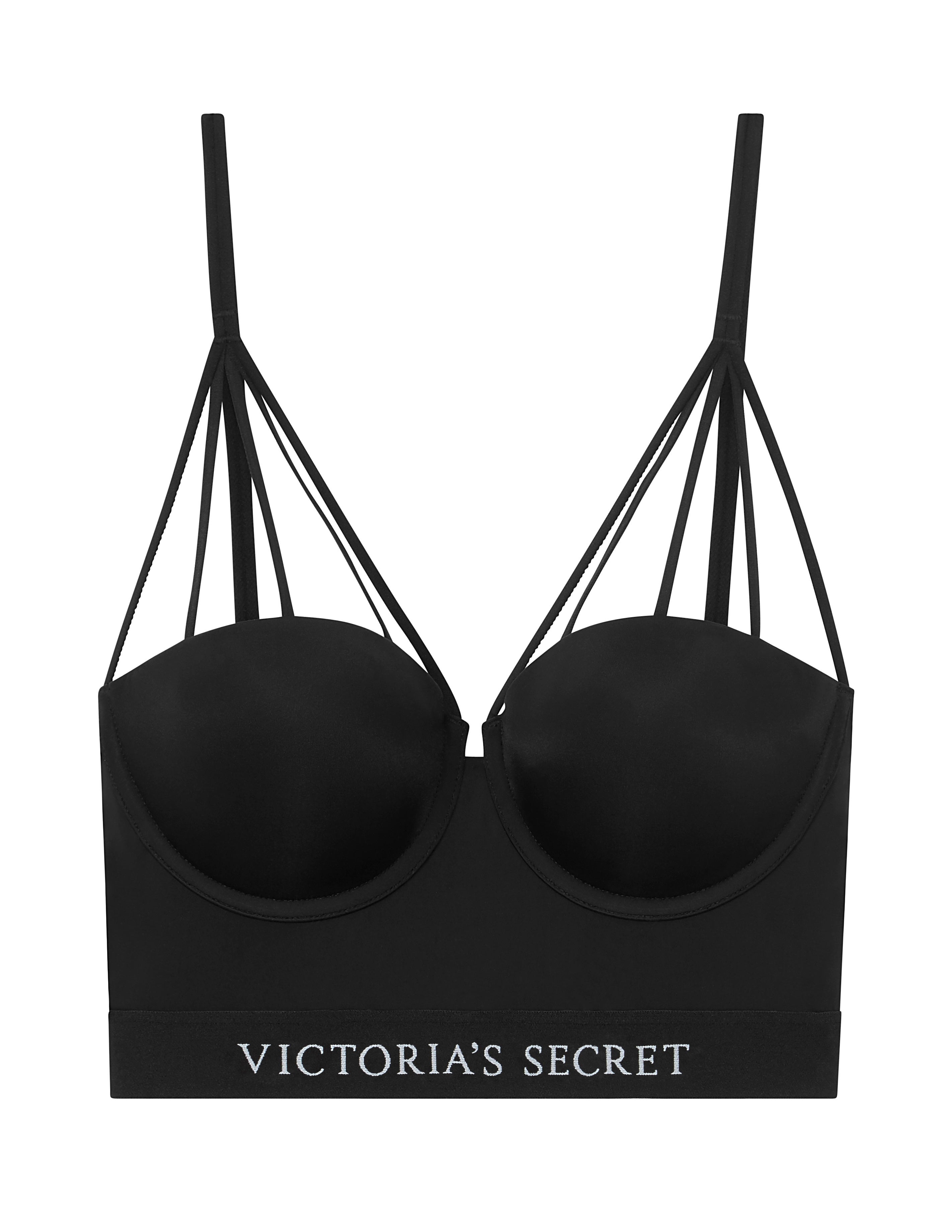 VS X BALMAIN + Strappy Long Line Bra