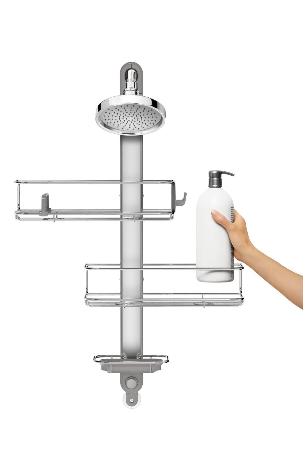 simplehuman + Adjustable Shower Caddy