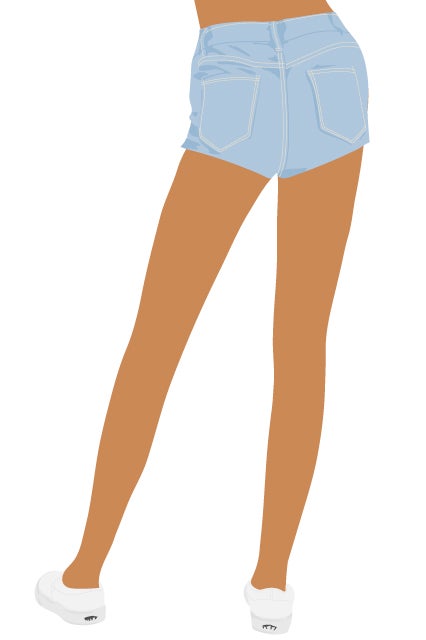 Flattering Shorts For Your Butt 