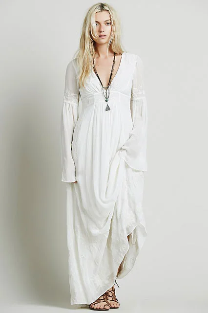 chinese dress ladies Free People Real Love Maxi Meadow Combo LG (Women's 12-14) at Amazon  Women's Clothing store main image 0