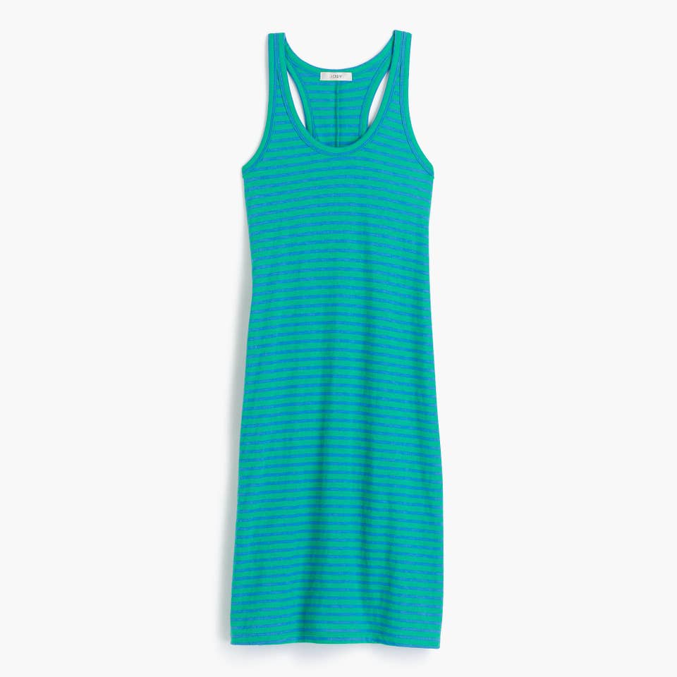 j crew tank dress