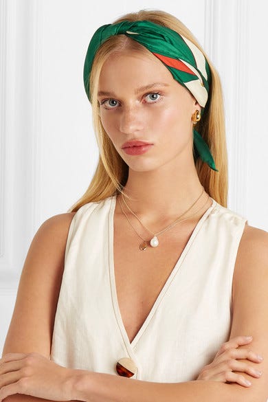 head scarf bandana silk