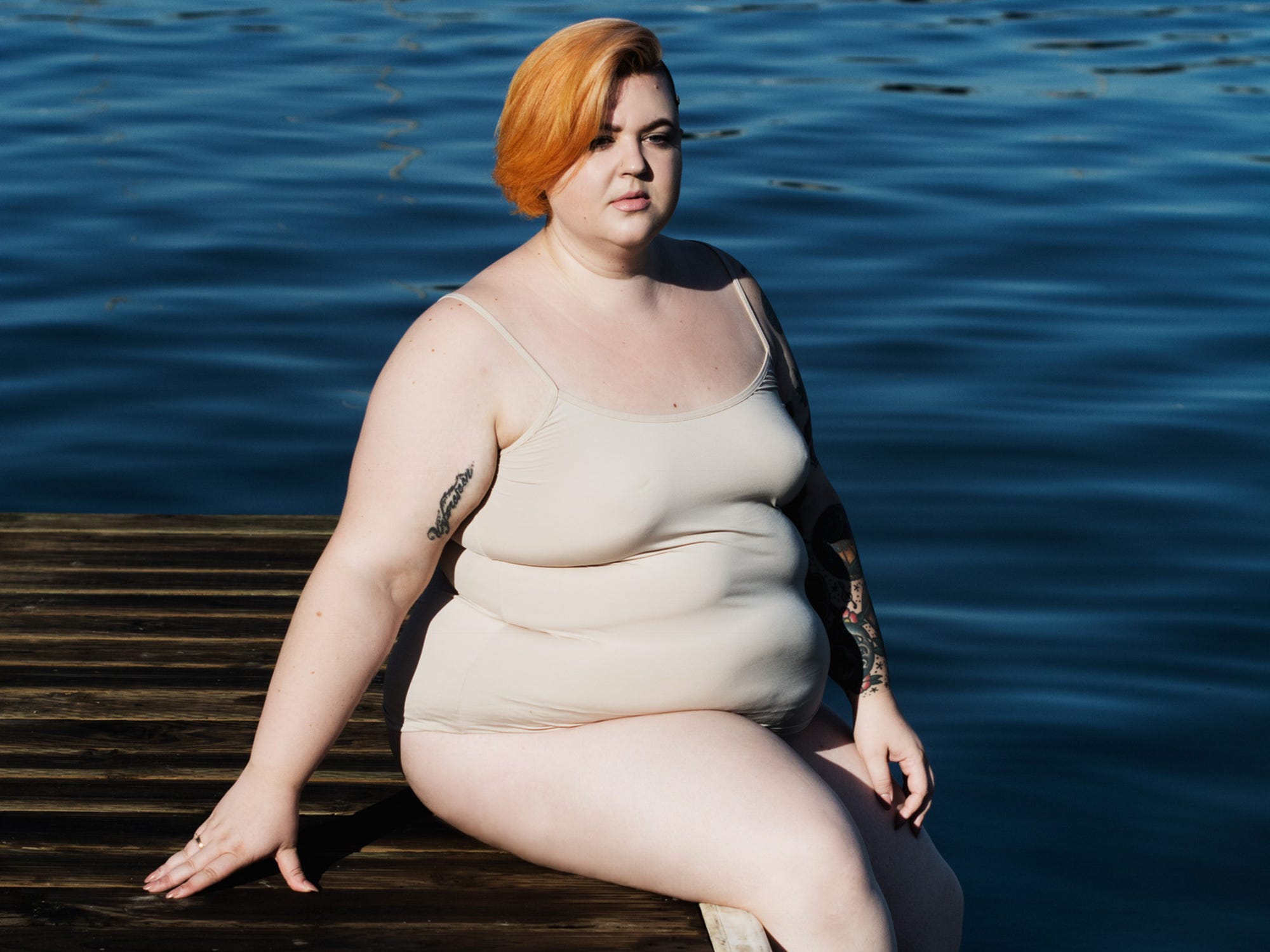 Fette menschen im bikini