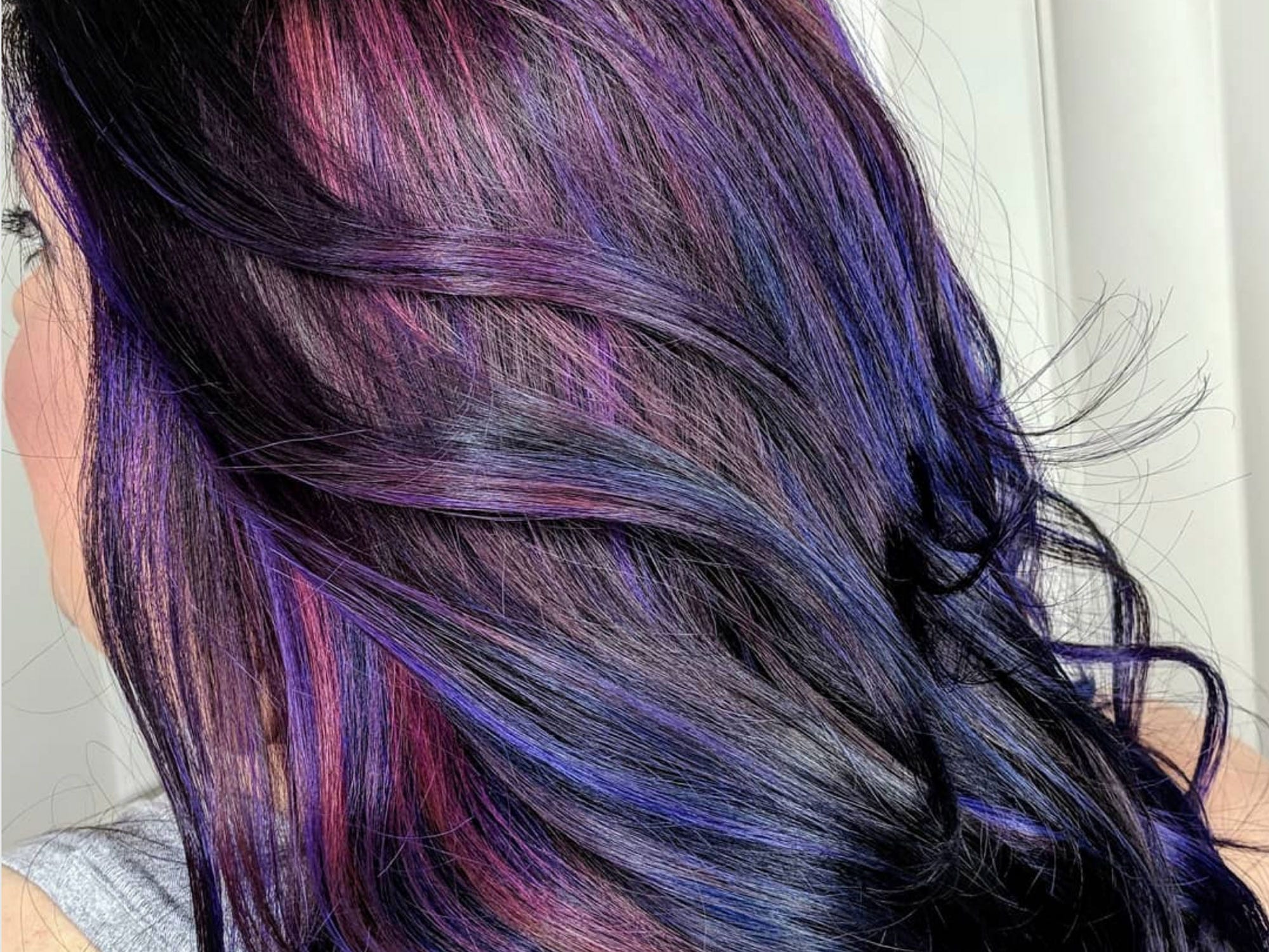 Oil Slick Hair Is The Coolest Instagram Trend Right Now