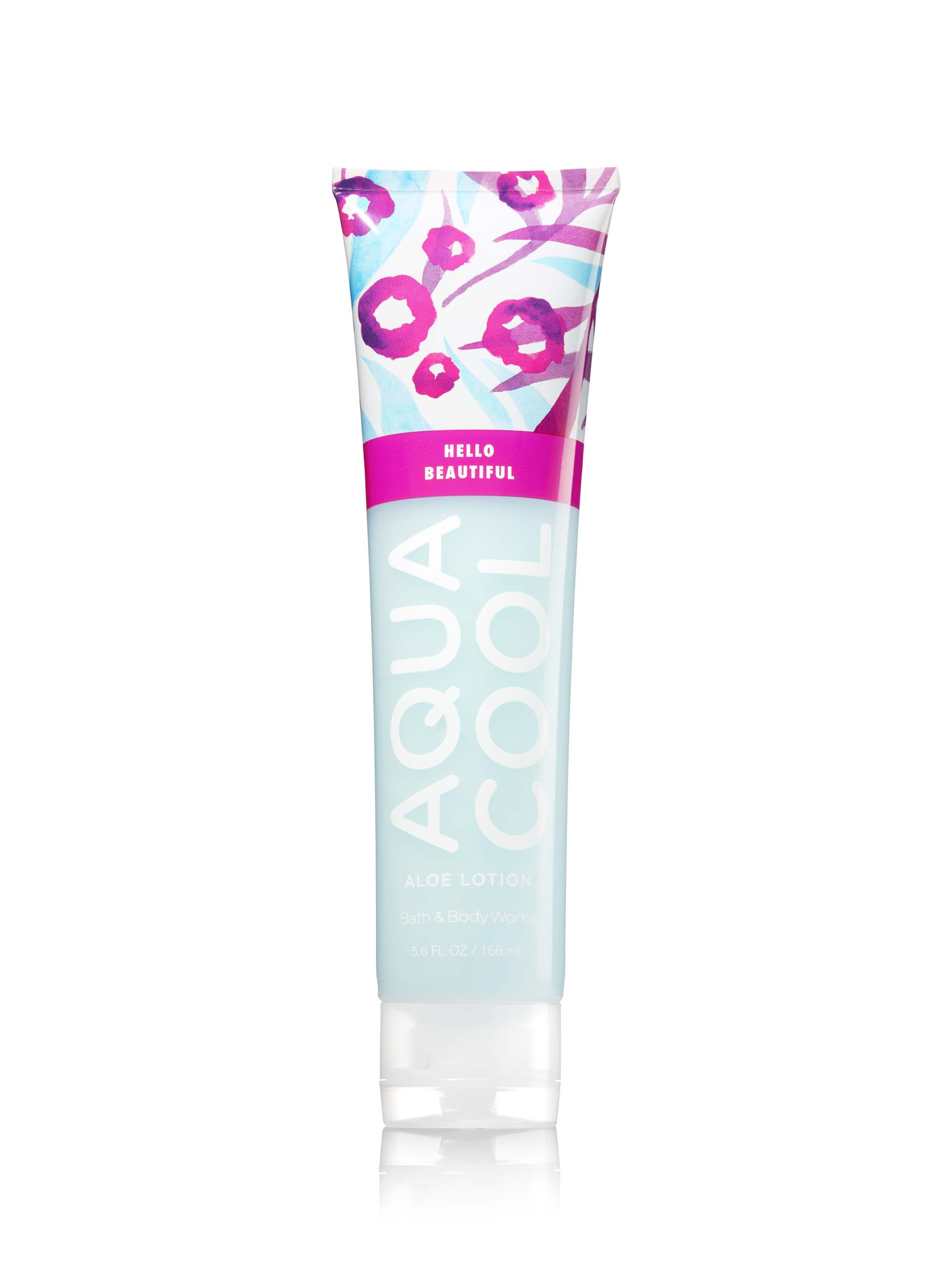 Bath Body Works Aqua Cool Aloe Lotion Signature Scents