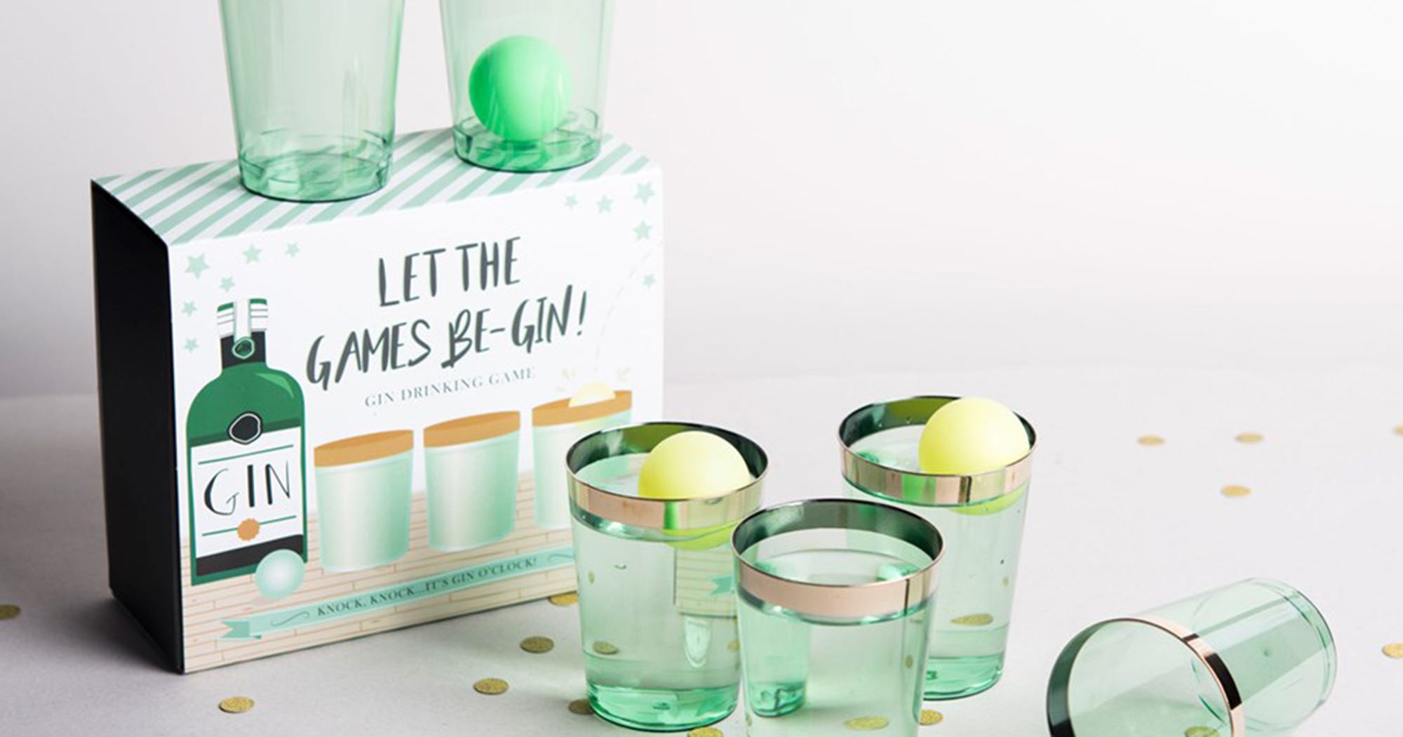 Party Pong Game Gin Edition Adult Multi main image 1