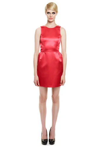 erin fetherston red dress ERIN FETHERSTON red chiara illusion dress