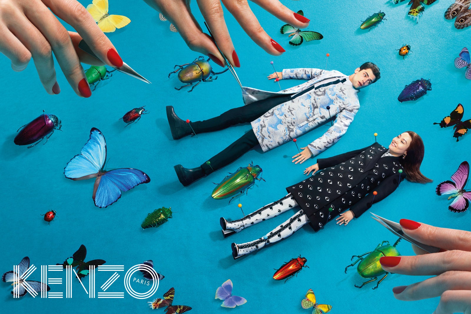 Kenzo Fall Campaign 2013 - Toilet Paper Magazine