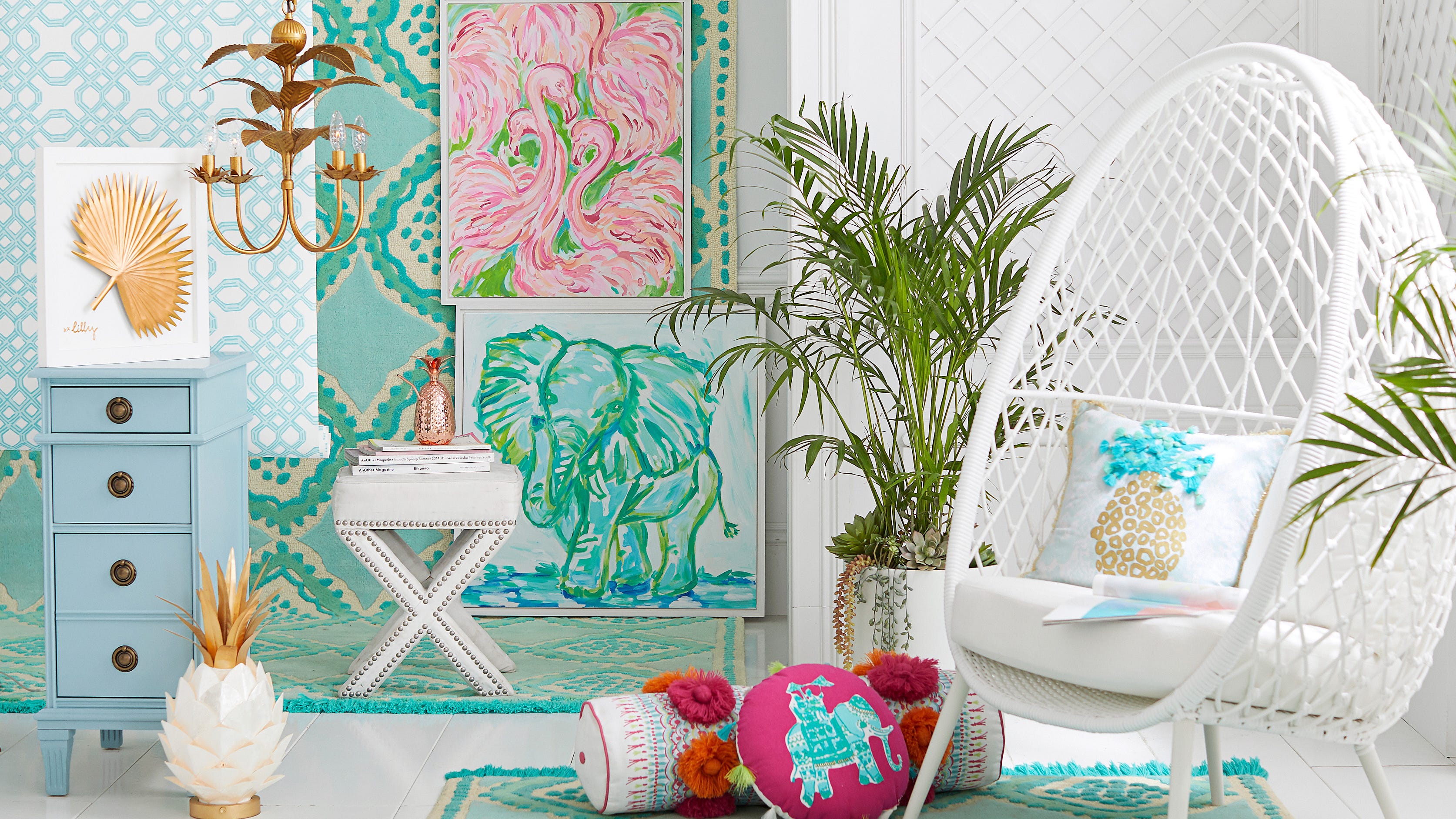 Pottery Barn And Lilly Pulitzer Collaboration
