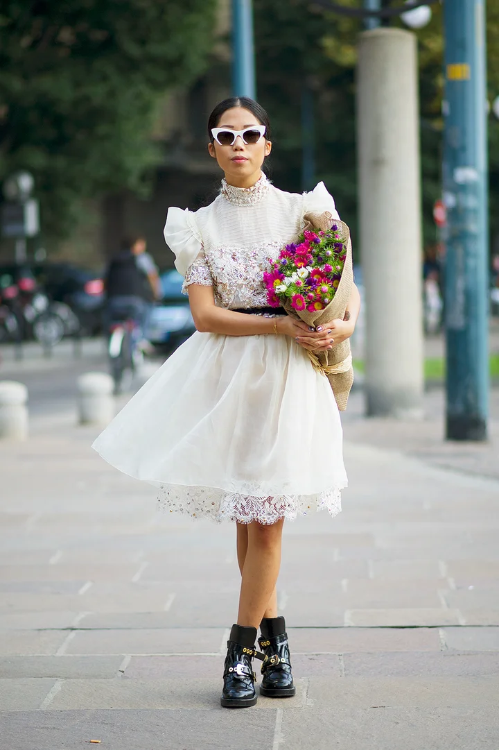 Black Shoes With Dresses Outfits