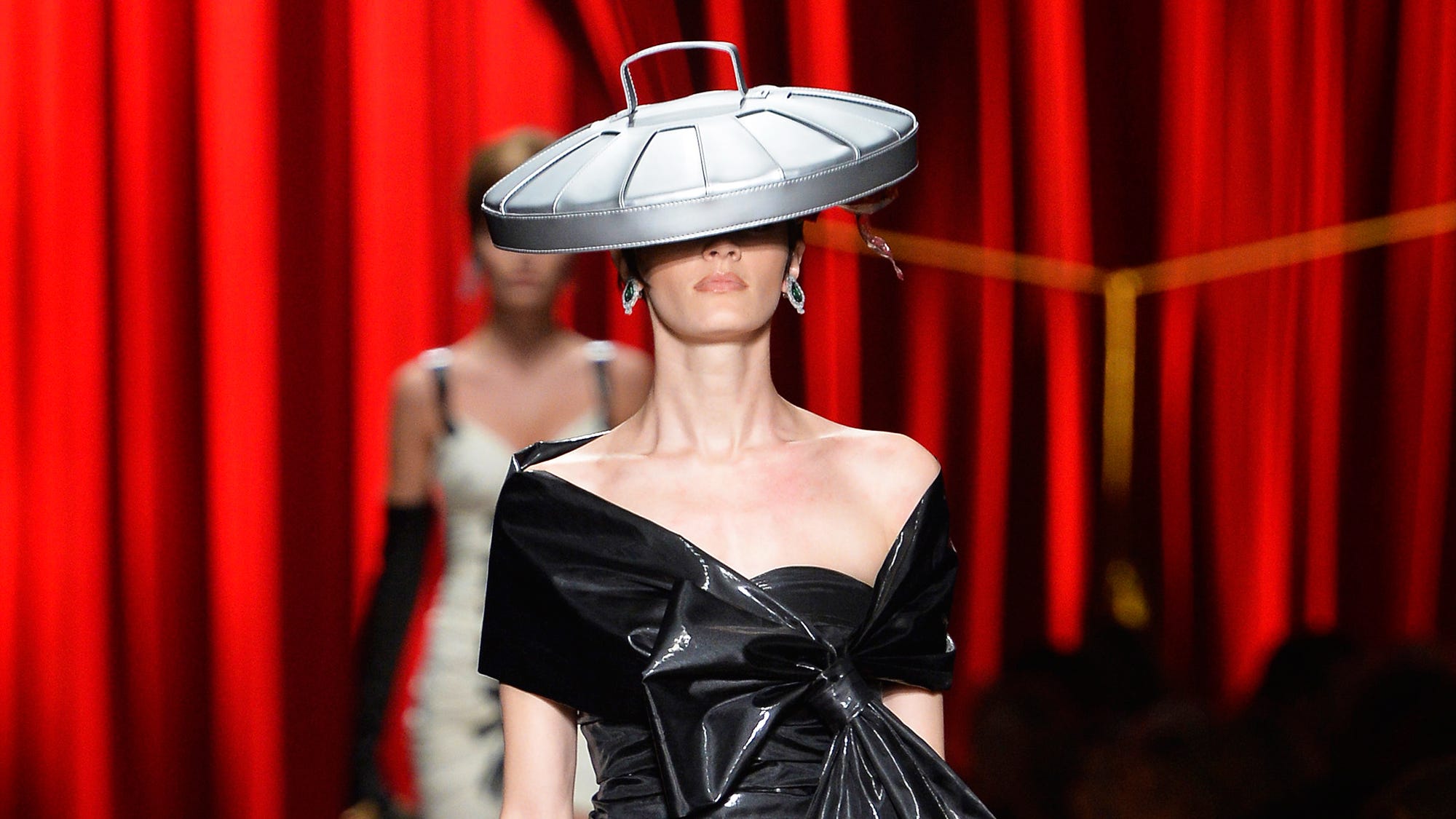 moschino trash can bag