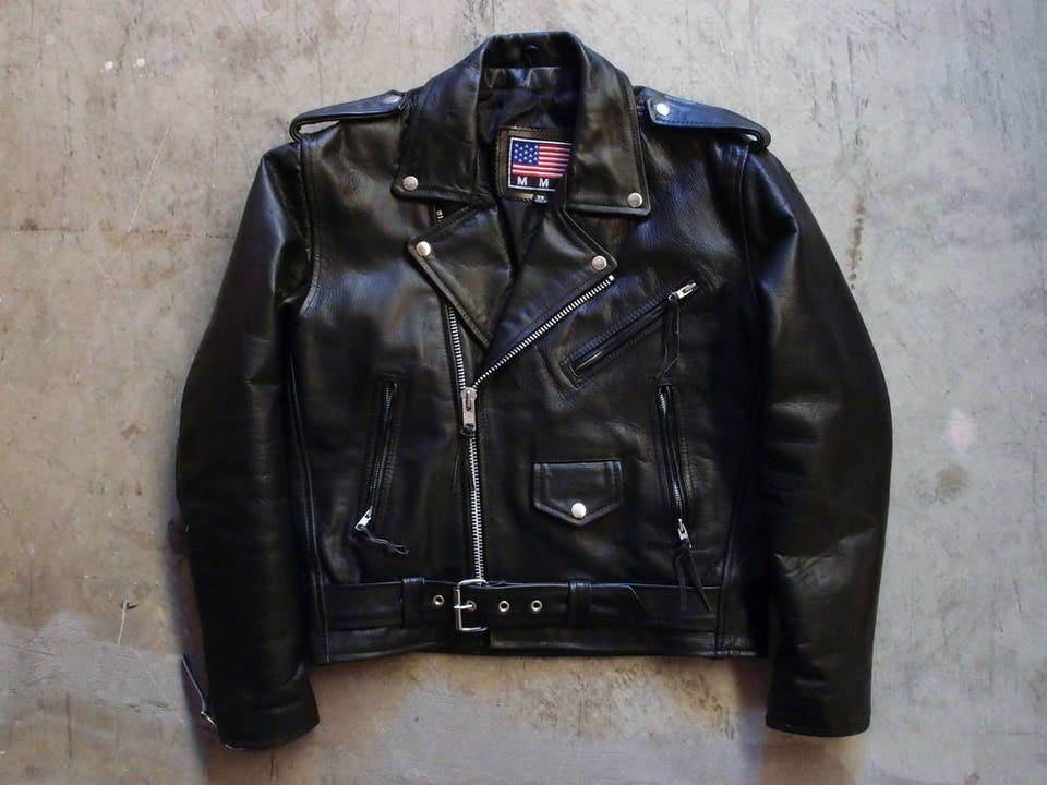 leather jacket without arms