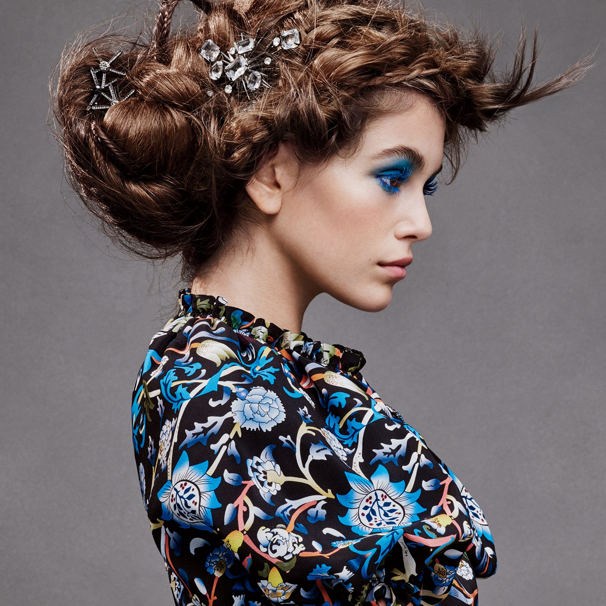 Kaia Gerber Teen Vogue Hair Style Photo Shoot