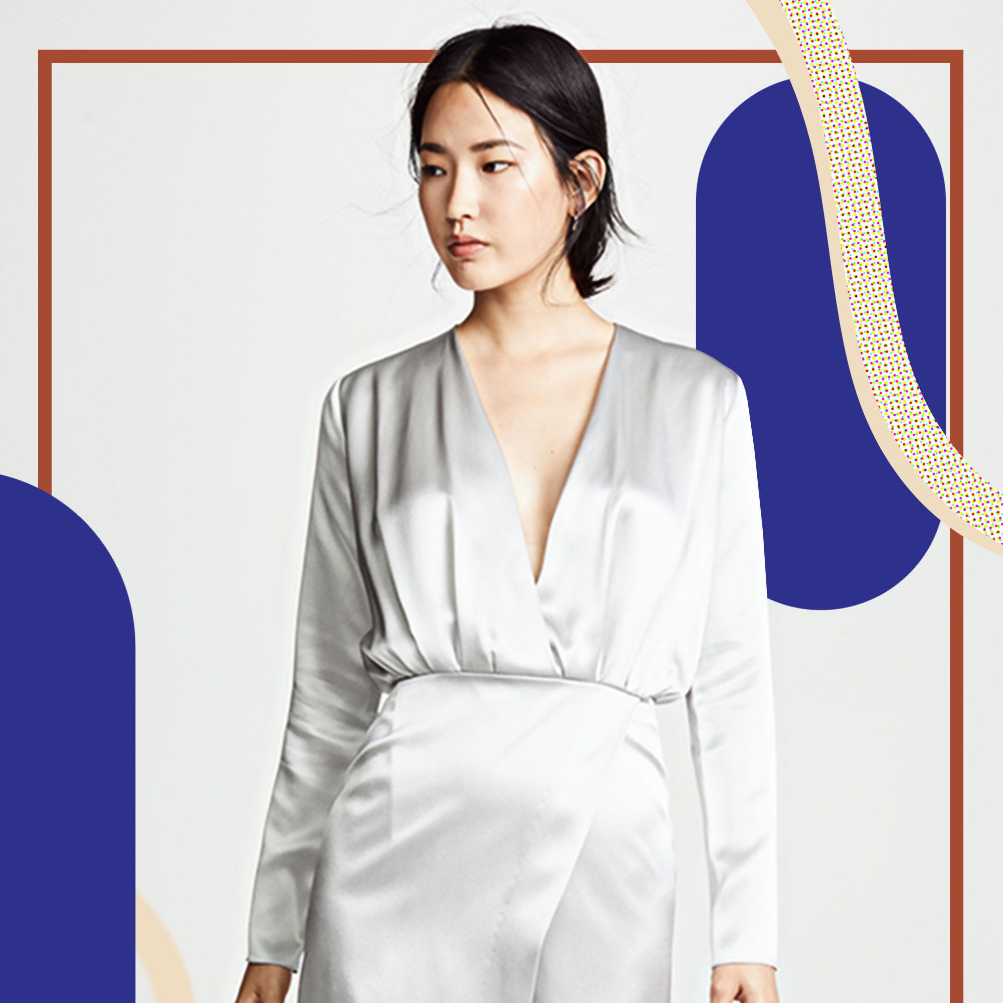 silver after 5 dresses