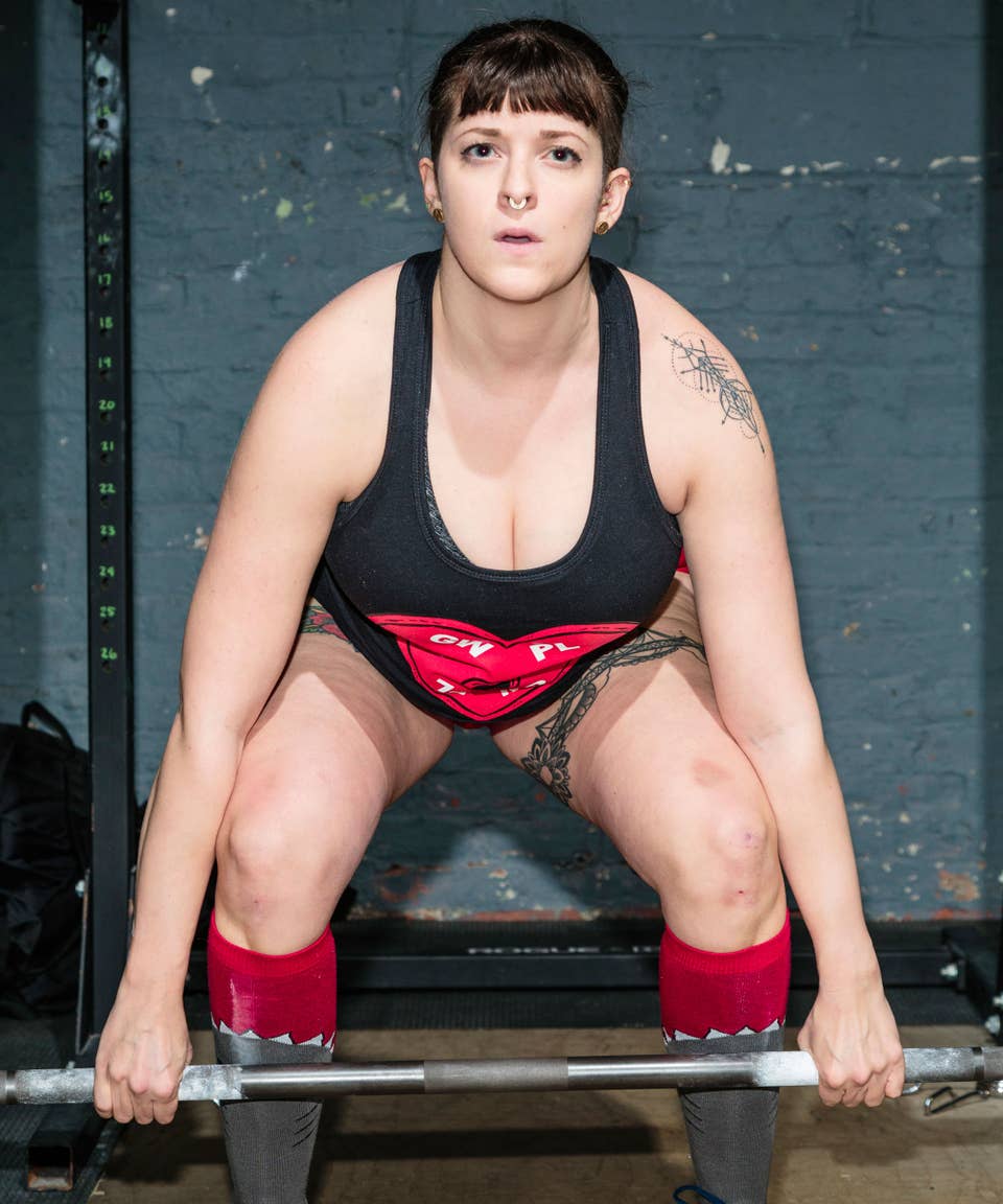 Women Powerlifting Competition Crossfit