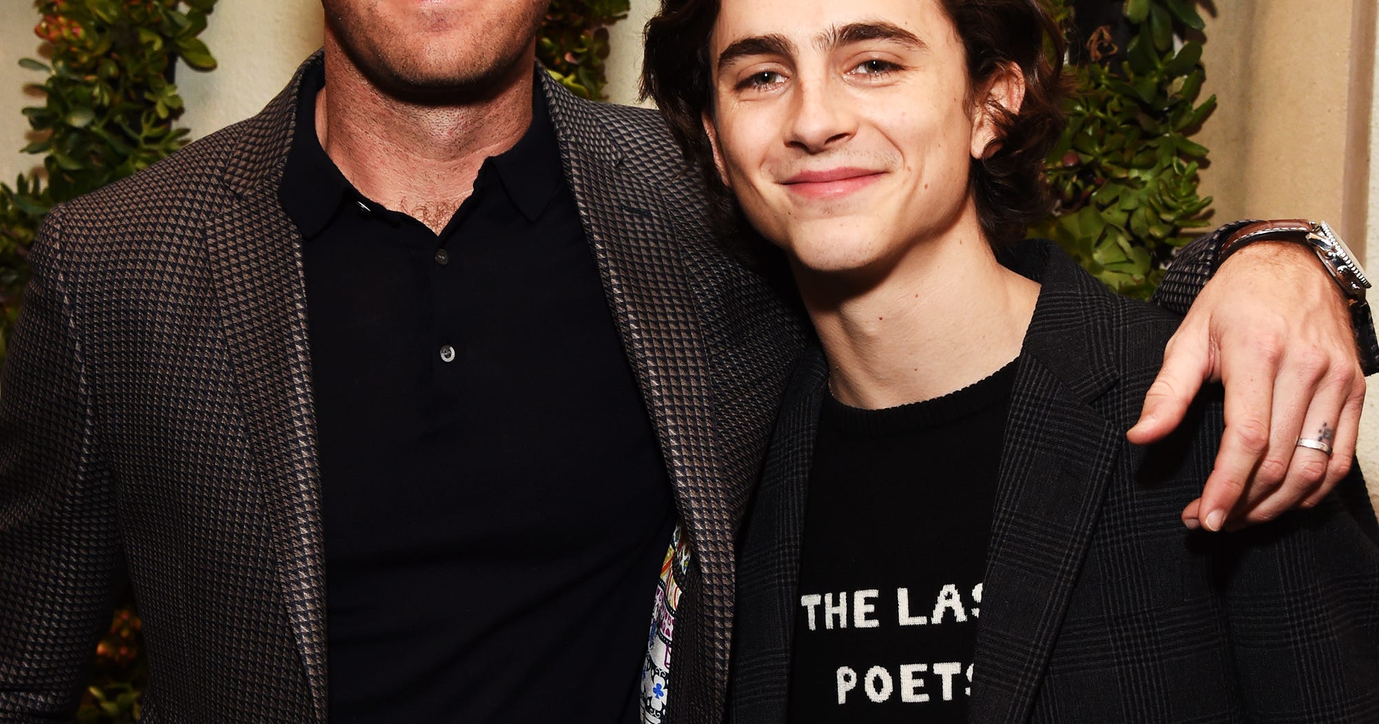 Batman Movie Timothee Chalamet Armie Hammer CMBYN Cast