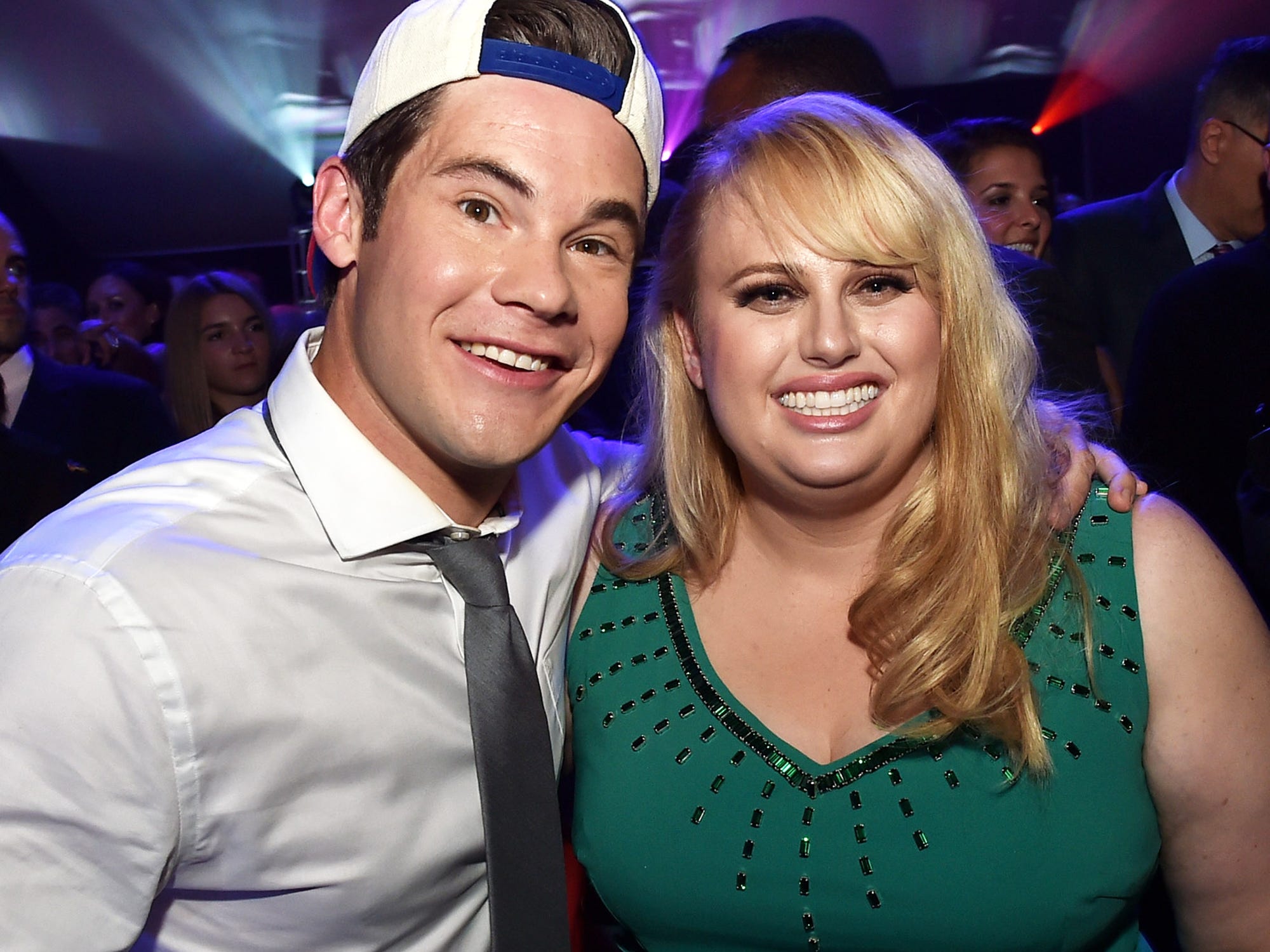 Are Adam Devine Rebel Wilson Friends 