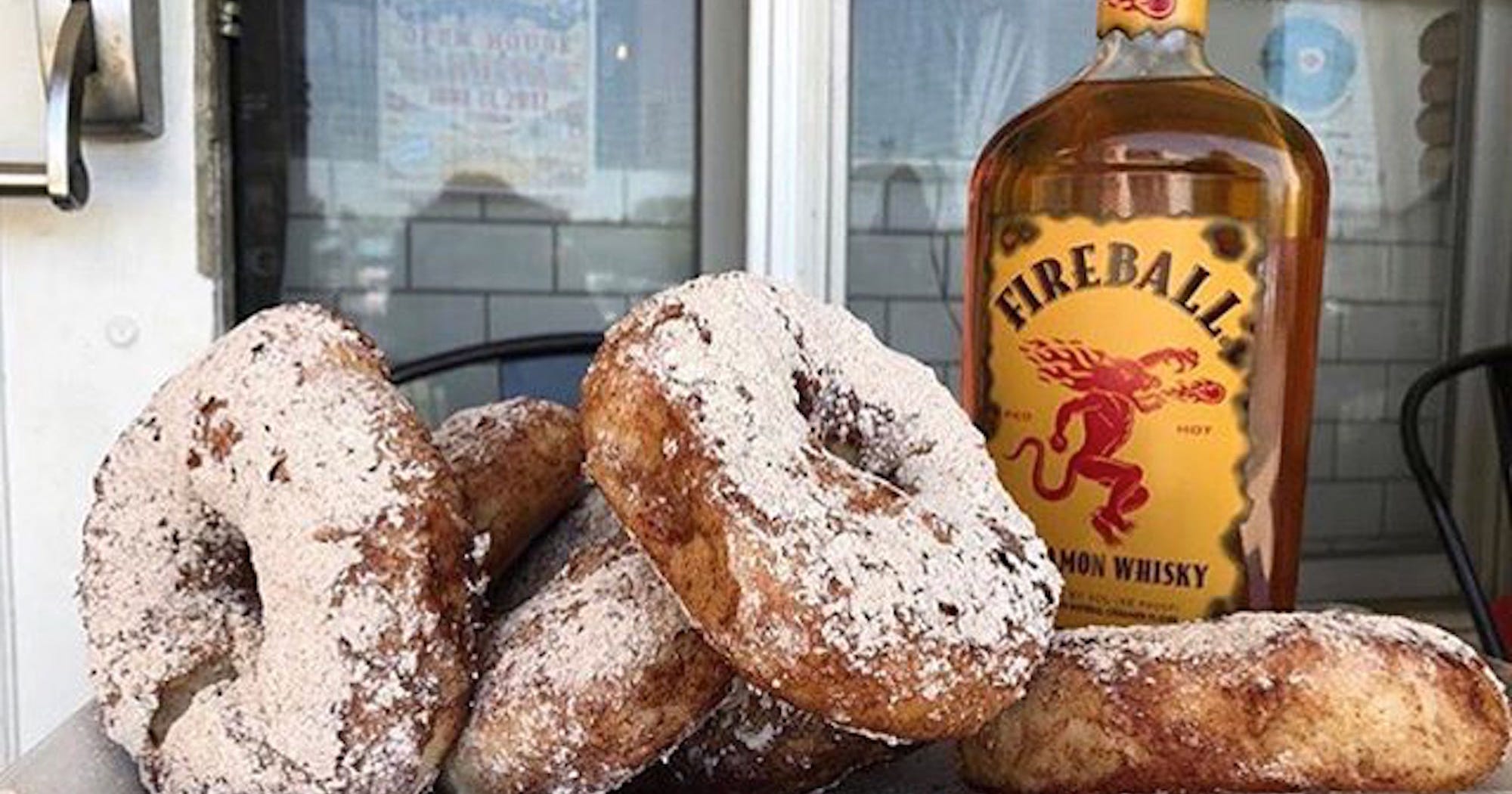 Bagel Nook New Fireball Whisky Bagels
