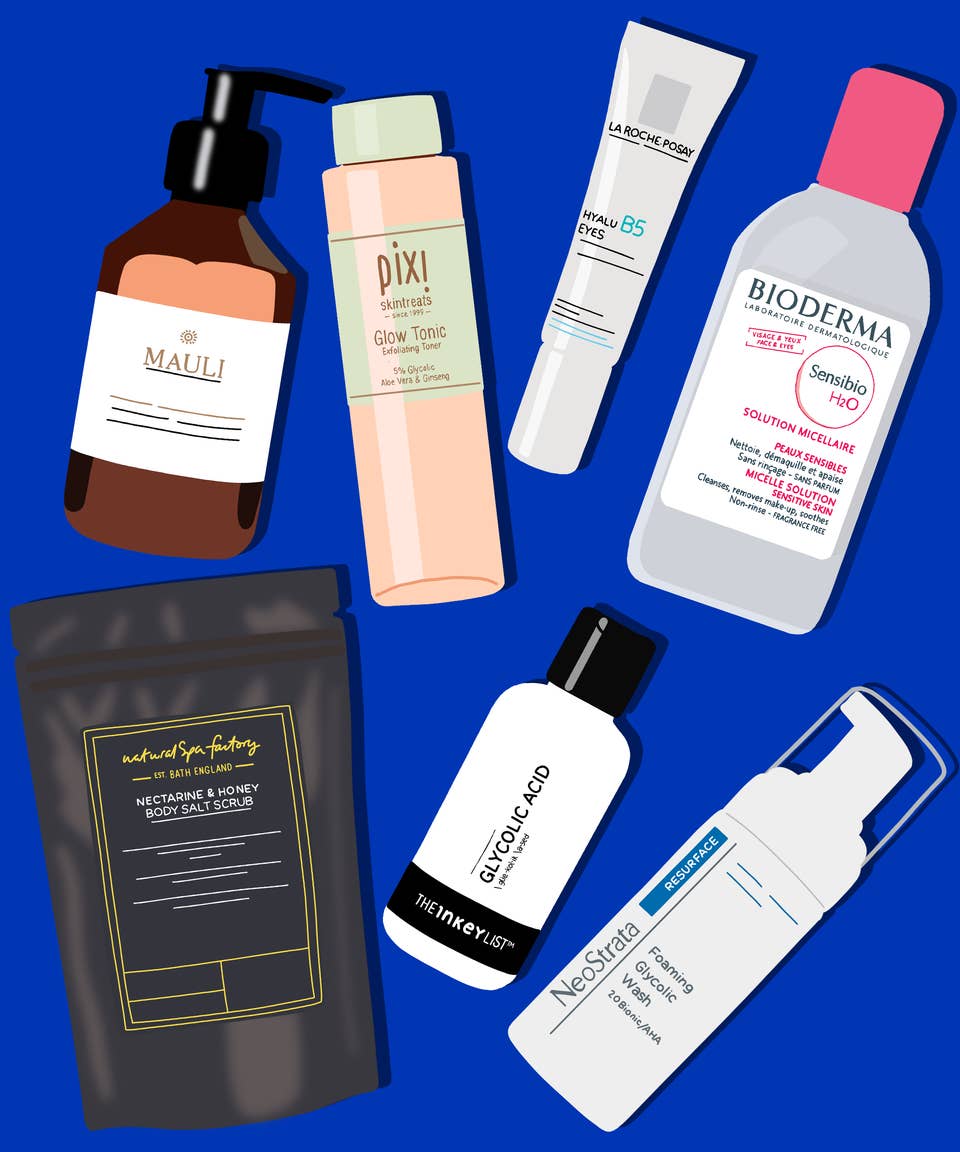 bedtime face routine