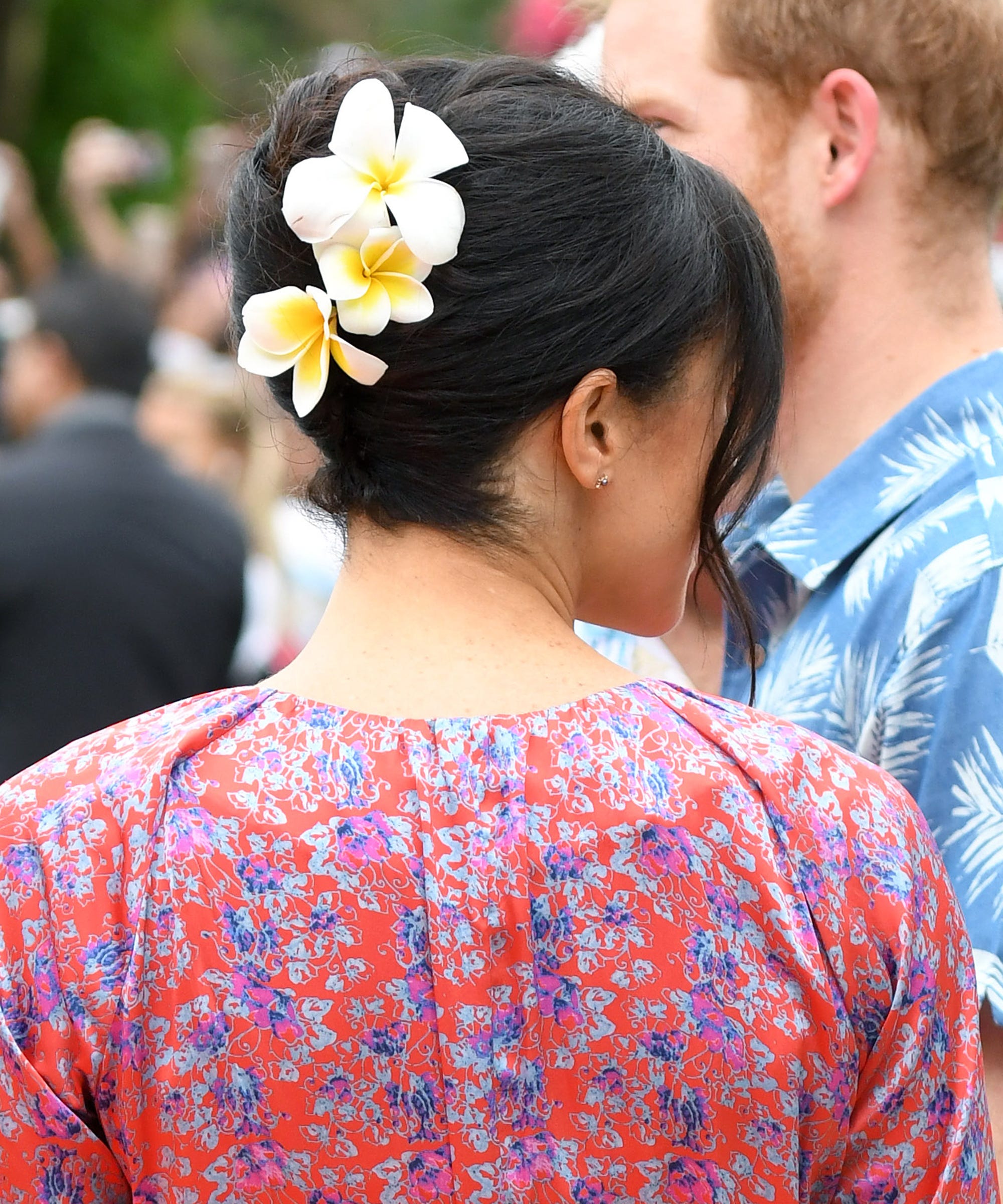 Meghan Markle's Flower Hair Updo Has Special Meaning