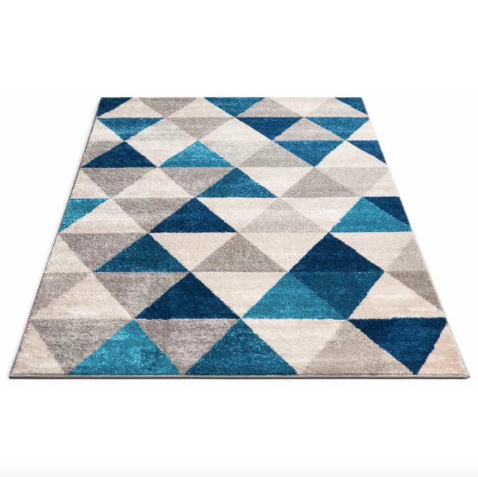 Zipcode Design Jemison Blue Gray Area Rug 5 215 7