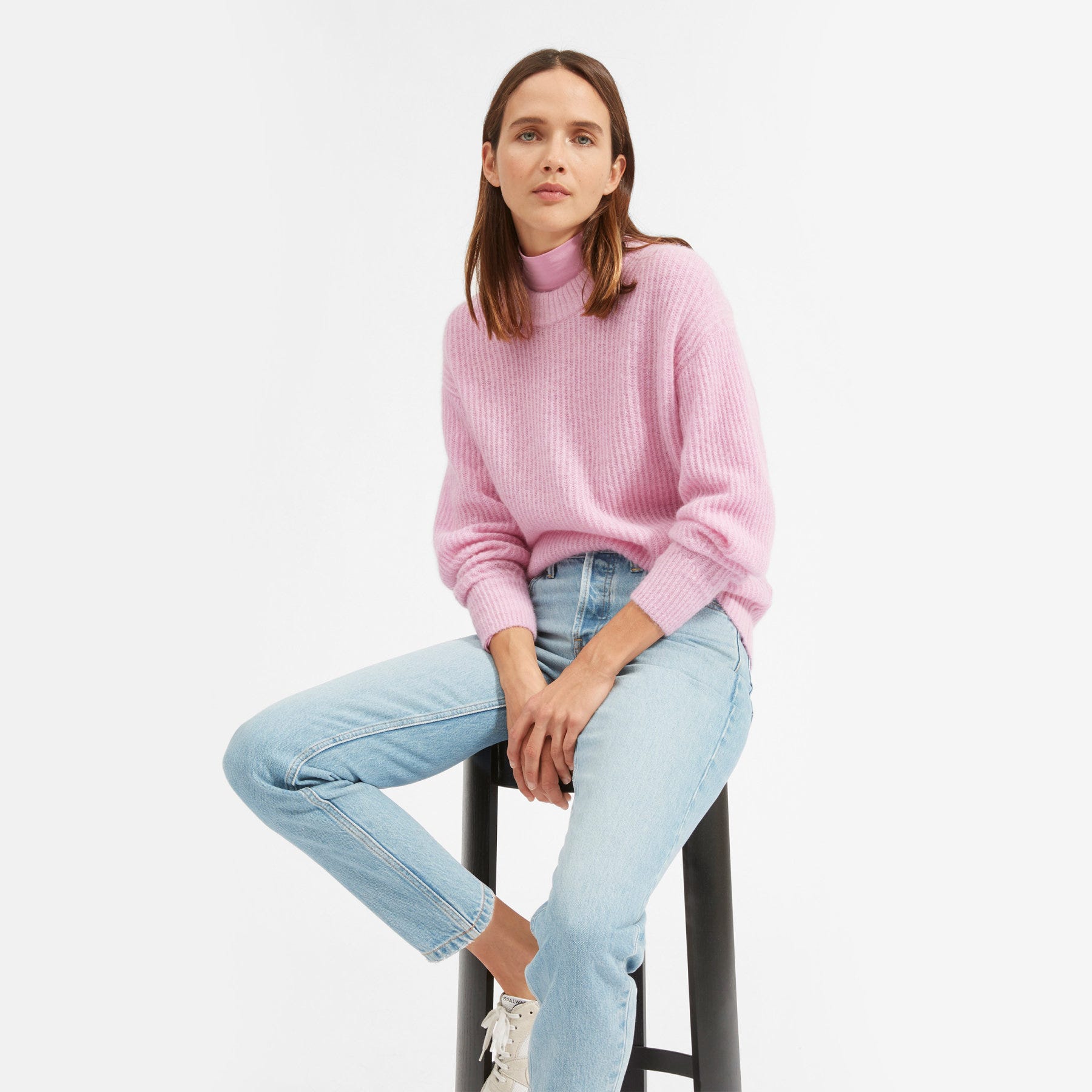 Everlane + The Oversized Alpaca Crew