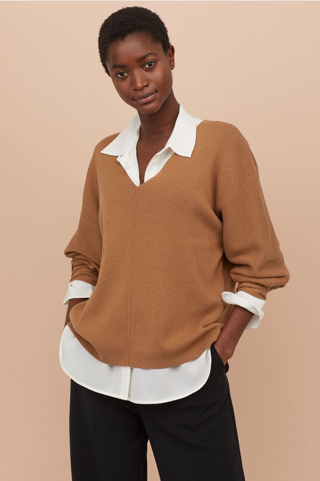 H&M + Conscious Knitted Jumper