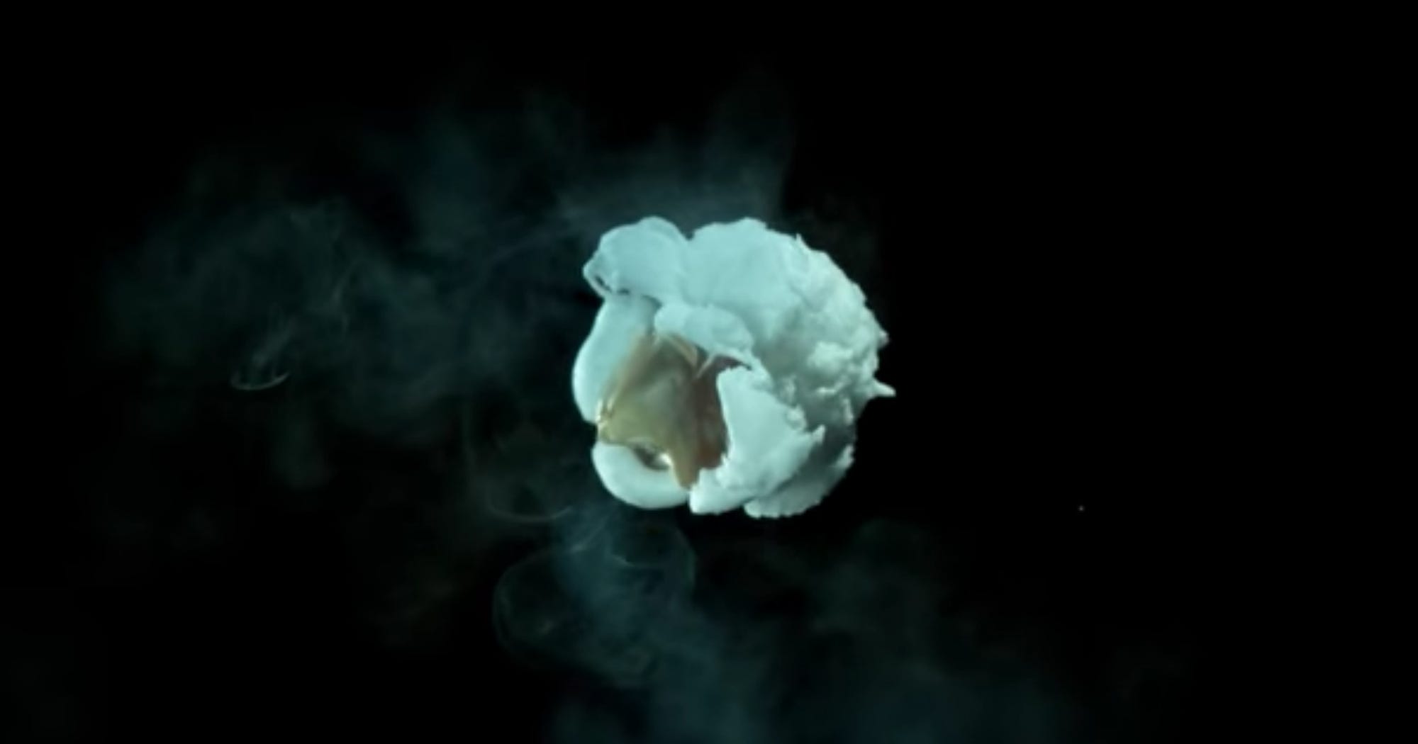 Slow Motion Popcorn Popping Video Warped Perception