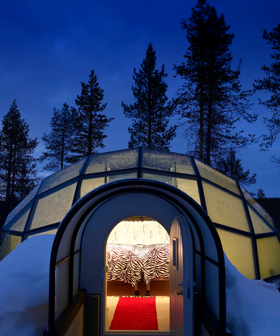 Glass Igloos Northern Lights Kakslauttanen Resort