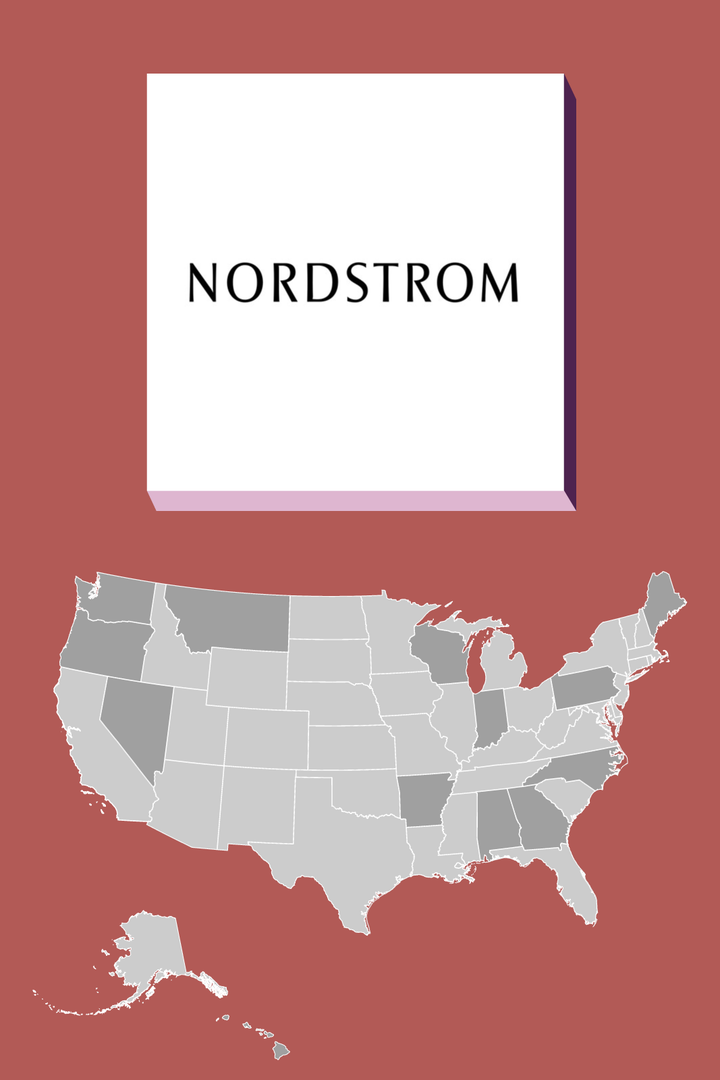 Popular Clothing Stores 2016 Macys, Forever 21