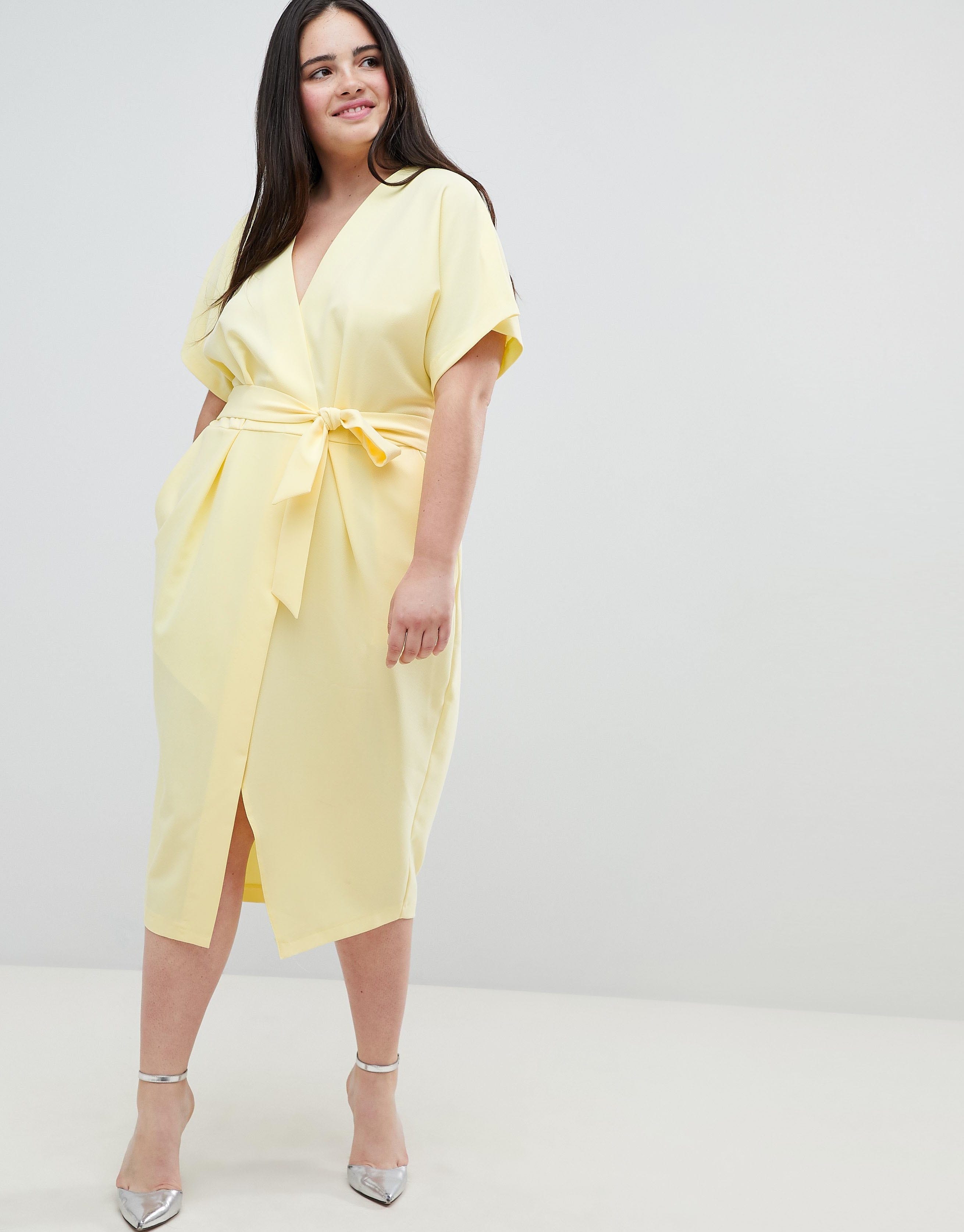 SHORT DRESS WITH TIE FRONT BOOK A SHADE