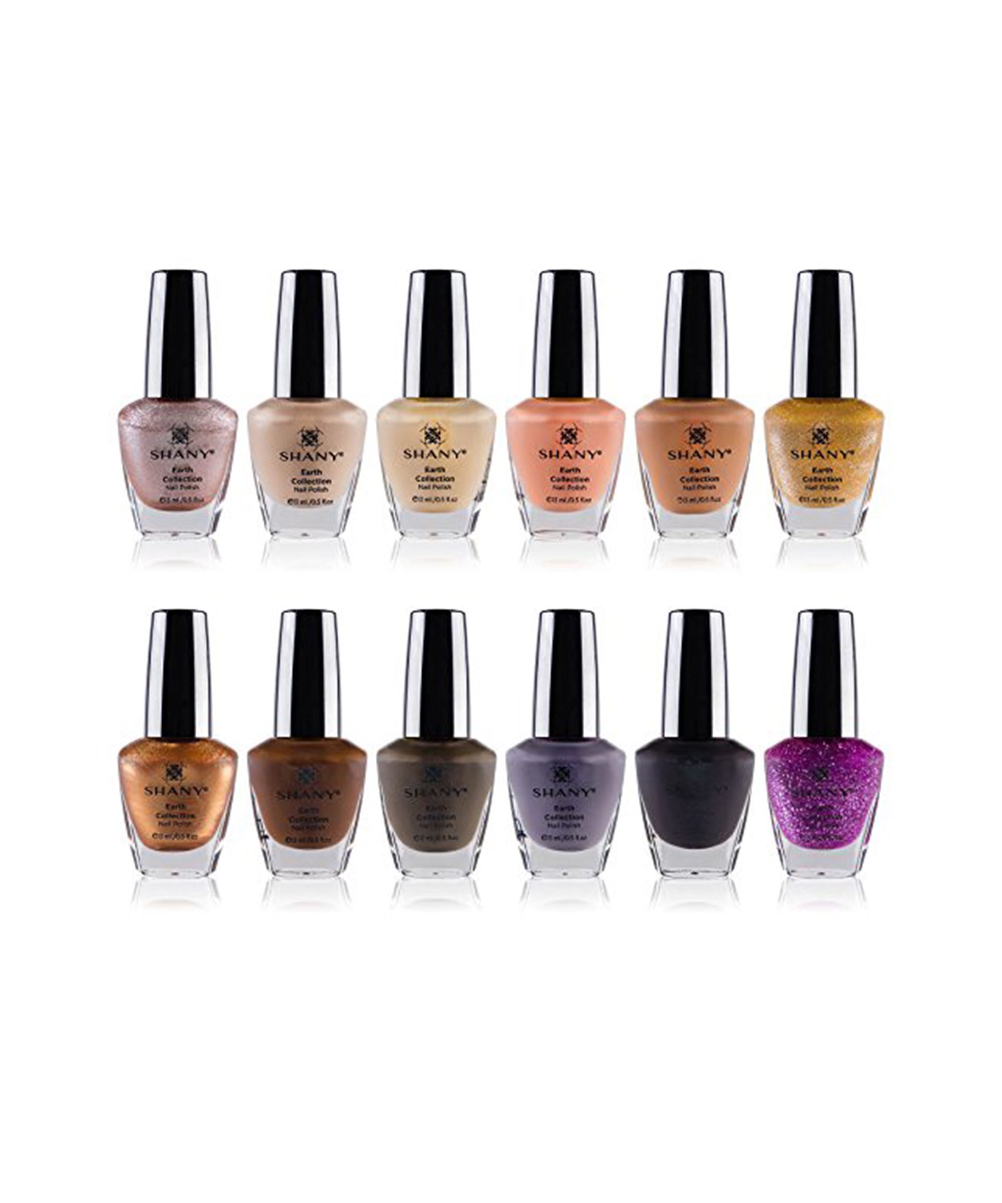 SHANY + SHANY Nail Polish Set 12 Nude and Natural Shades