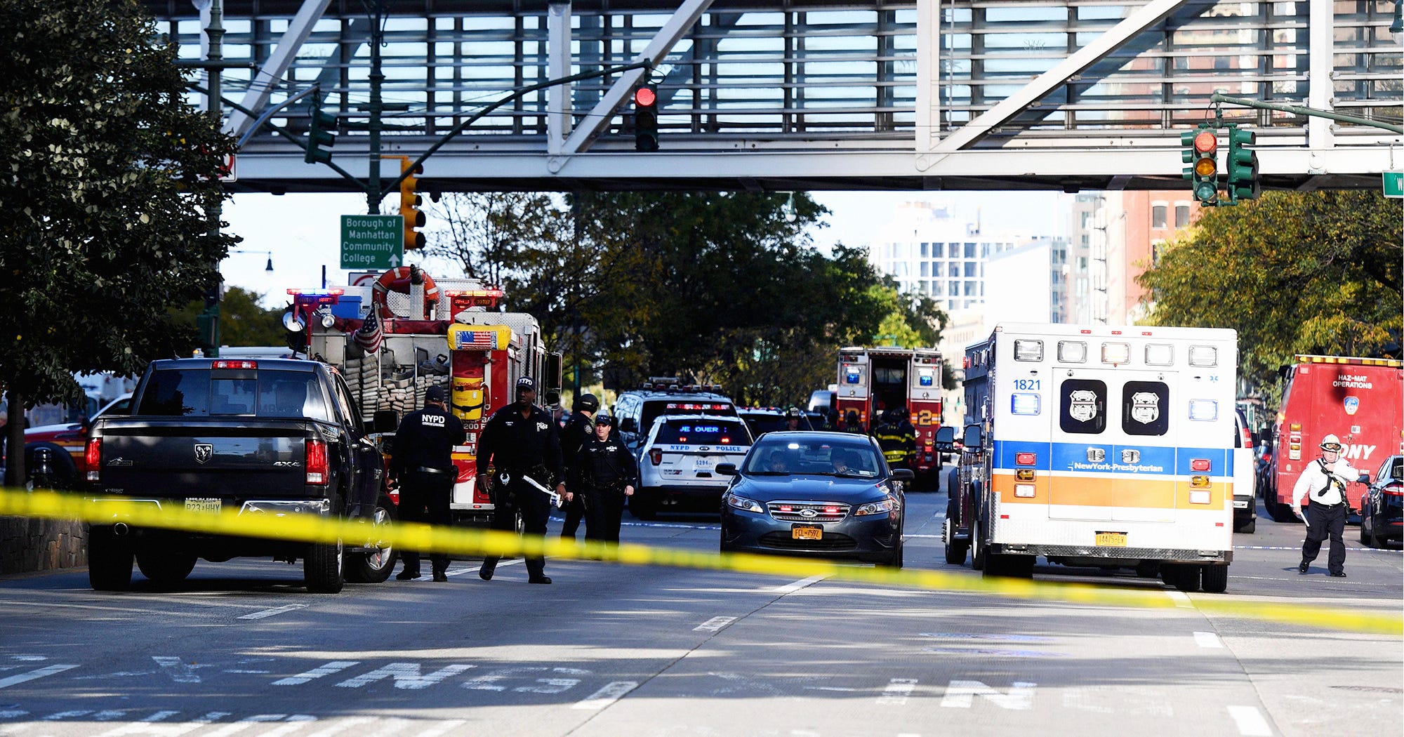 At Least 8 Dead After Truck Driver Mows Down People Near World Trade Center